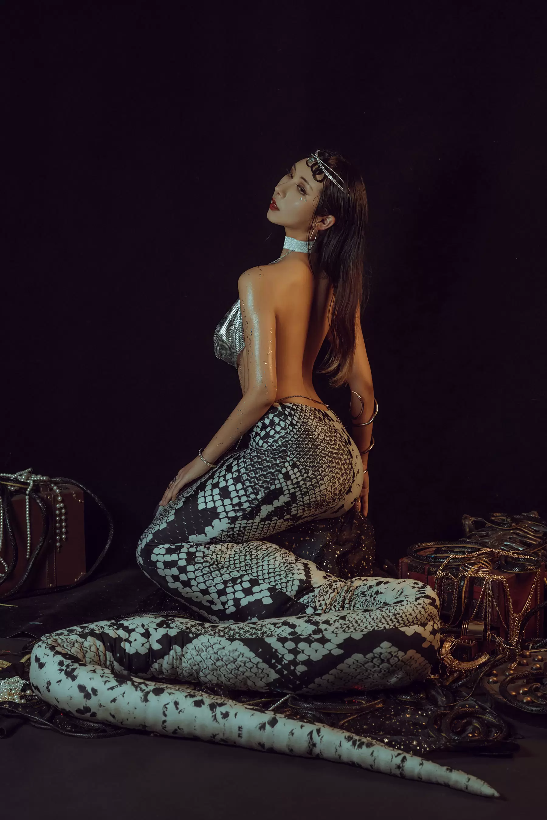 Peach milky – Snake Princess [40P] - 秀人网免费无水印在线套图写真