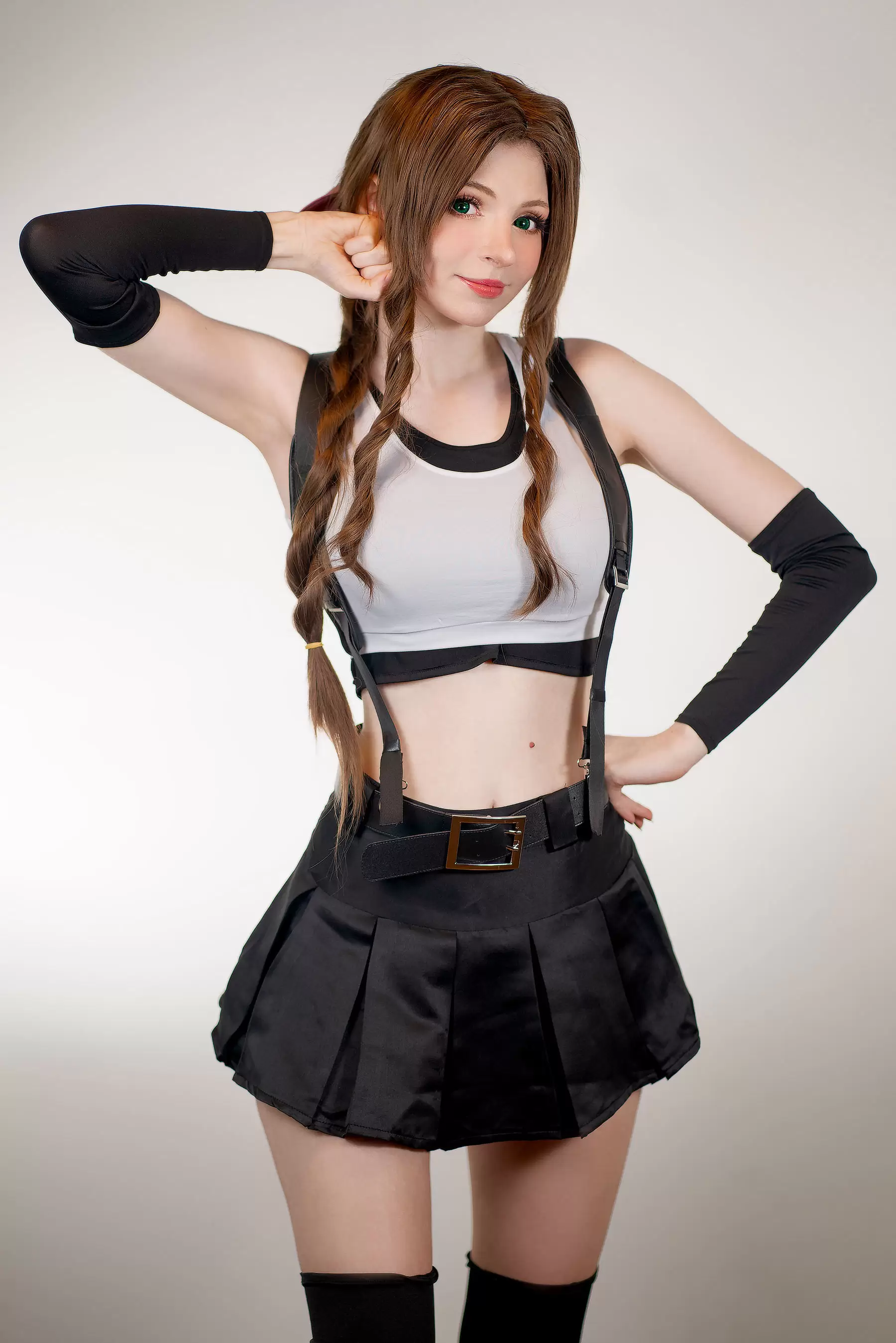 Peach milky – Aerith Tifa Swap [66P] - 秀人网免费无水印在线套图写真