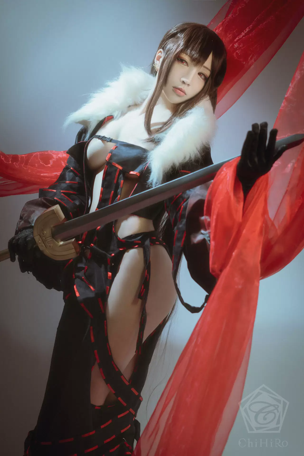 Cos千寻大人 虞姬 [48P] - 秀人网免费无水印在线套图写真