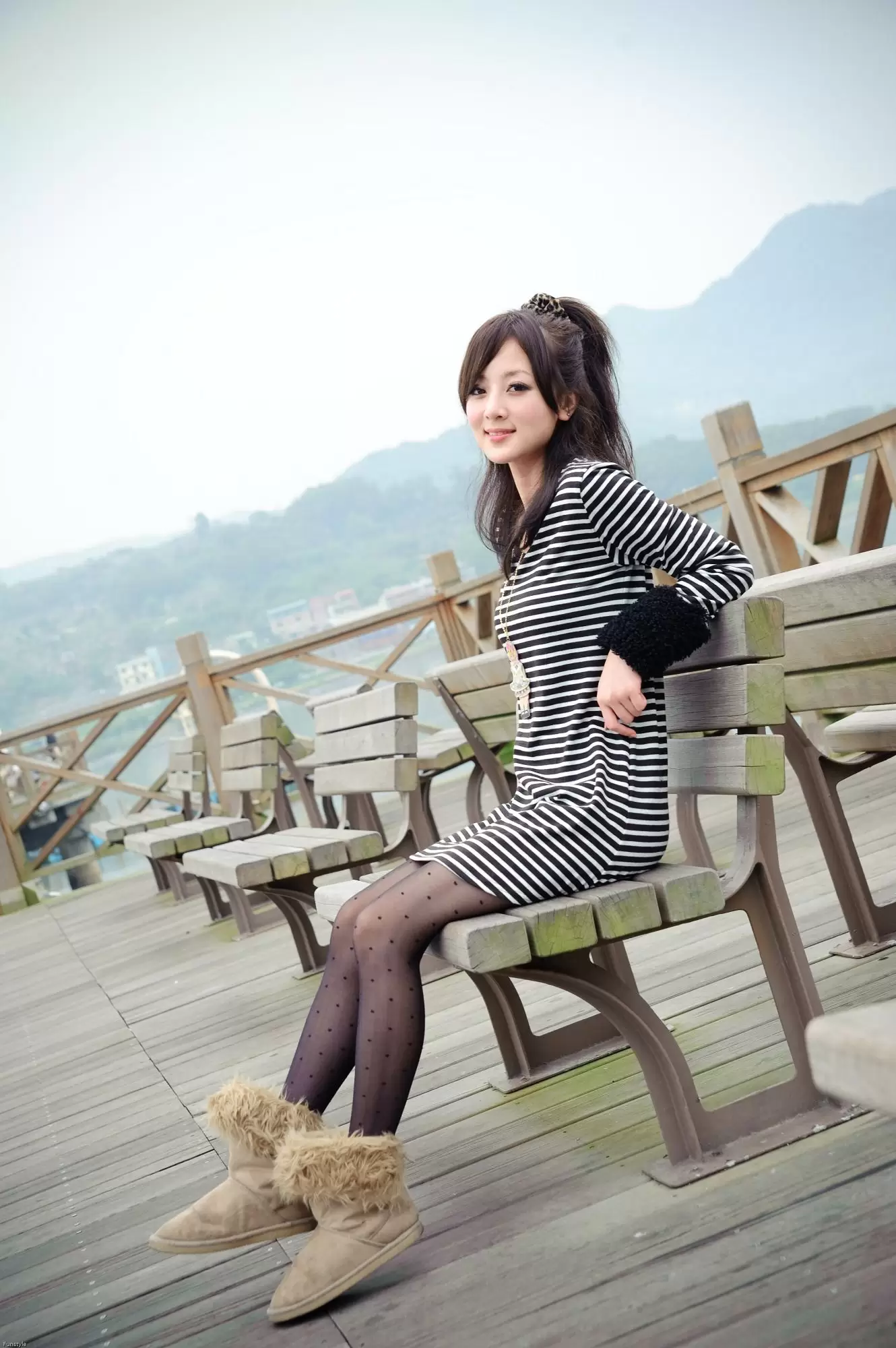 果子MM@张凯洁《關渡曲外拍》 [45P] - 秀人网免费无水印在线套图写真