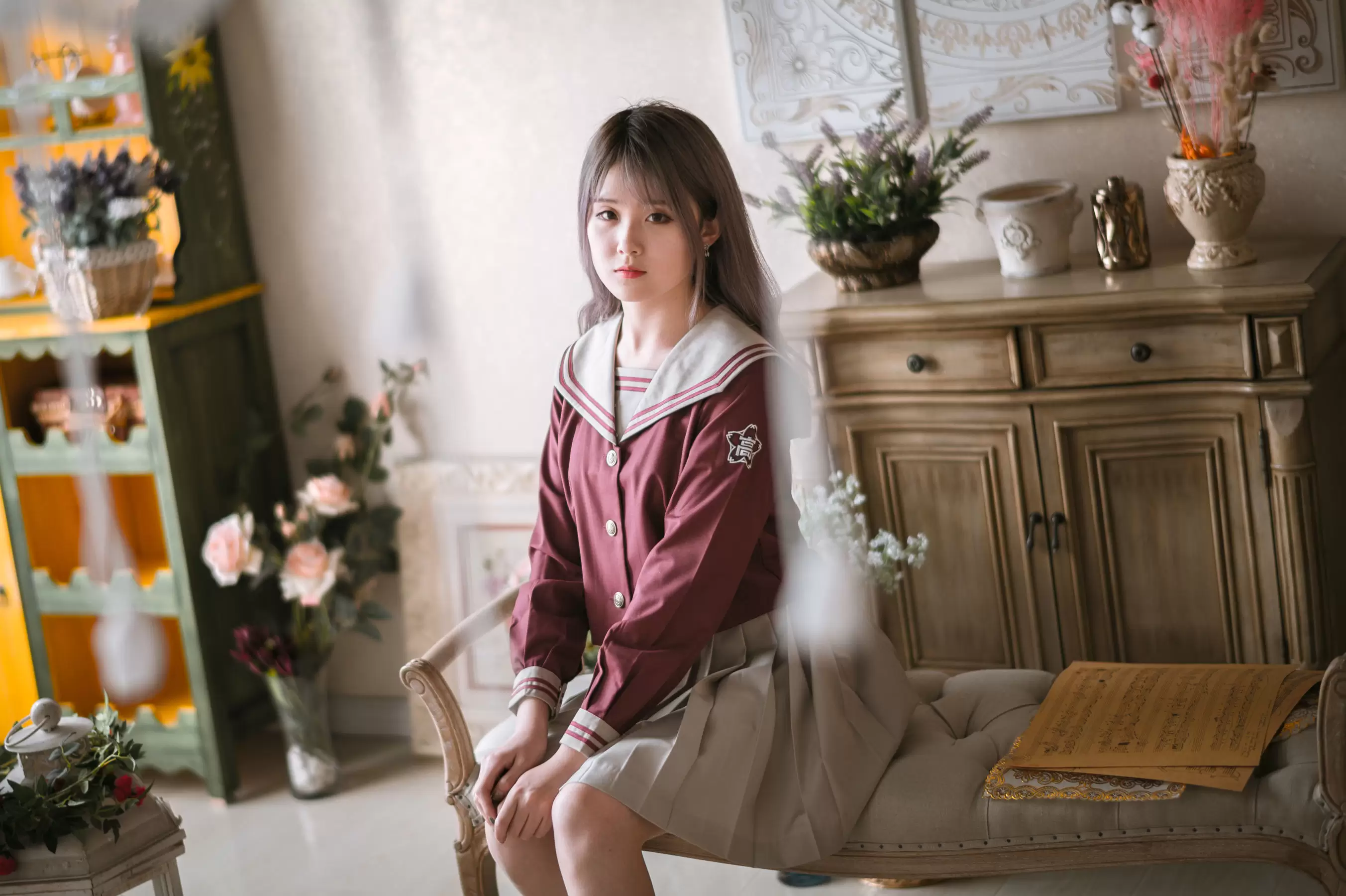 Coser小姐姐Akisoso秋楚楚 斋蔻2 [46P] - 秀人网免费无水印在线套图写真