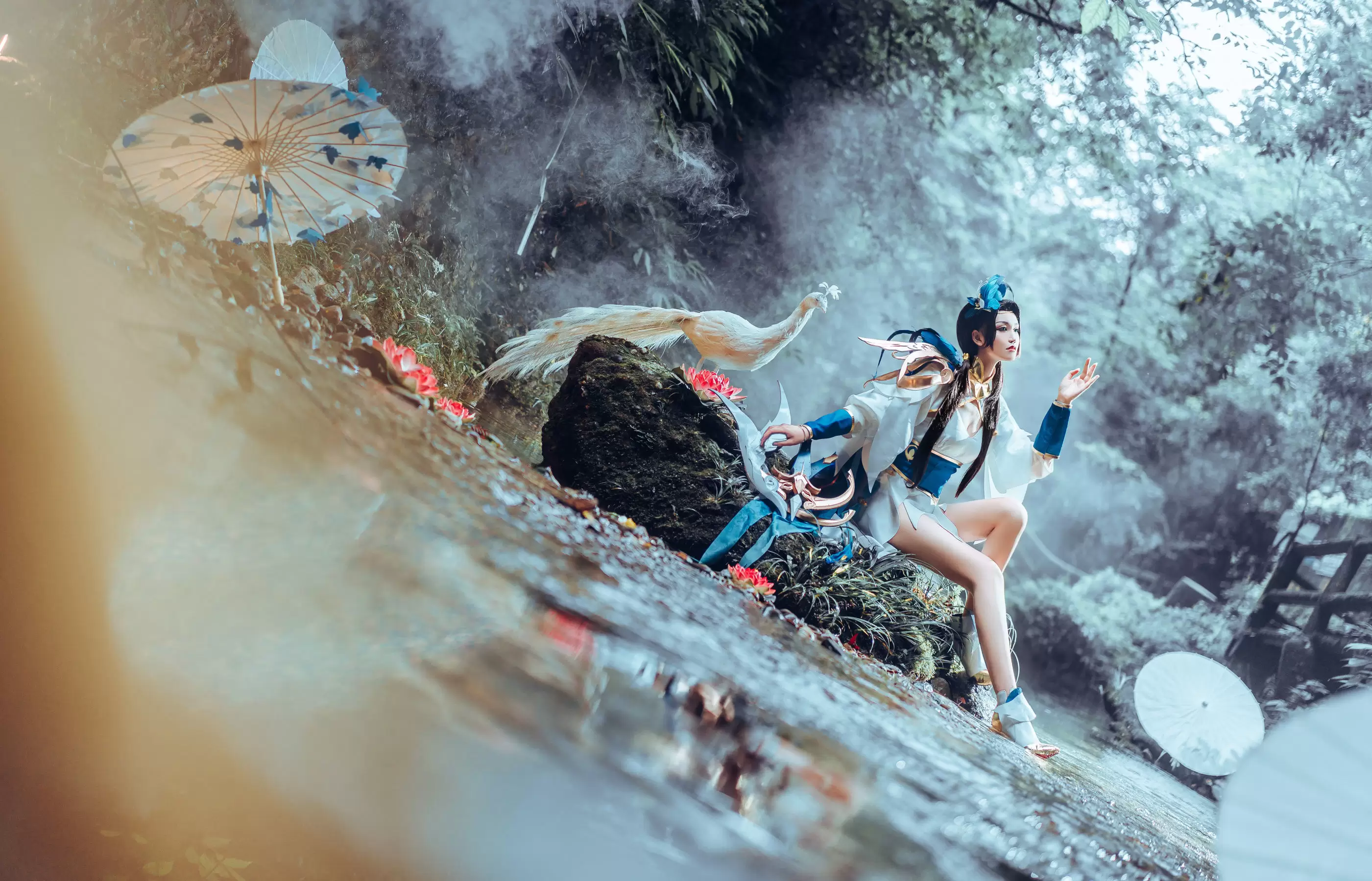 人气coser戚顾儿MIKI 王者荣耀 虞姬云霓雀翎 [14P] - 秀人网免费无水印在线套图写真