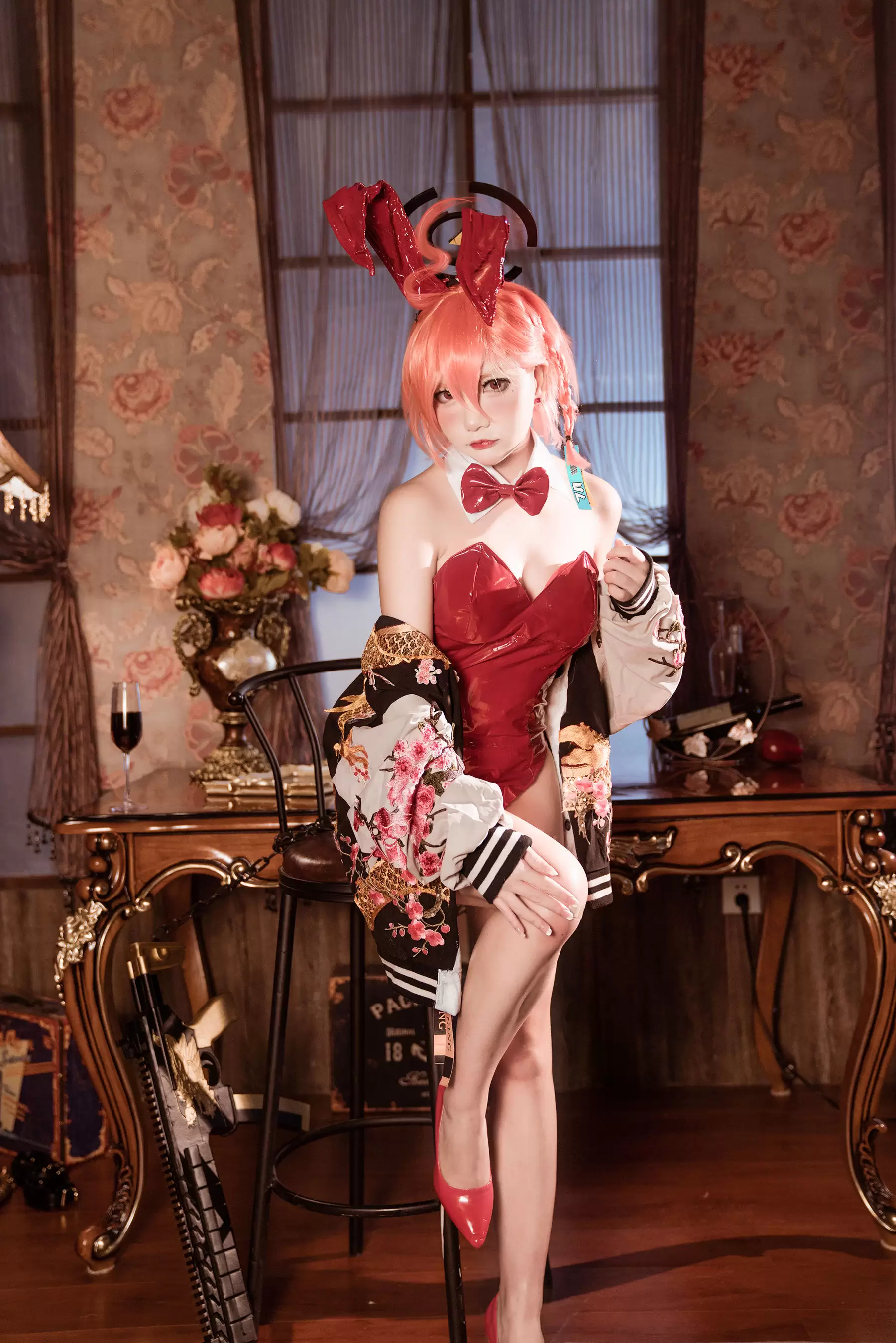 是一只熊仔吗 – 碧蓝档案 美甘宁瑠 [35P] - 秀人网免费无水印在线套图写真