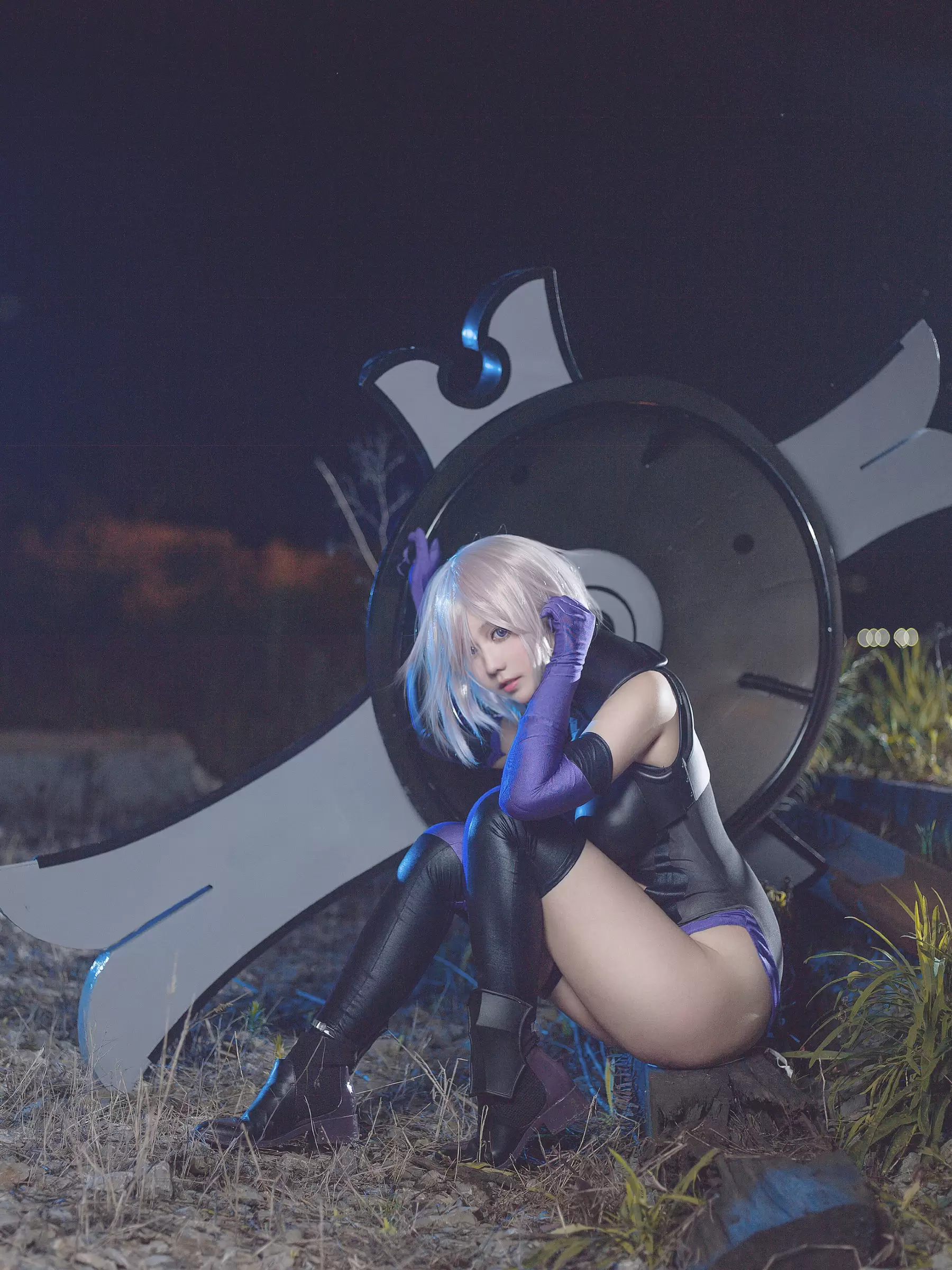 微博福利姬镜酱 玛修 [9P] - 秀人网免费无水印在线套图写真