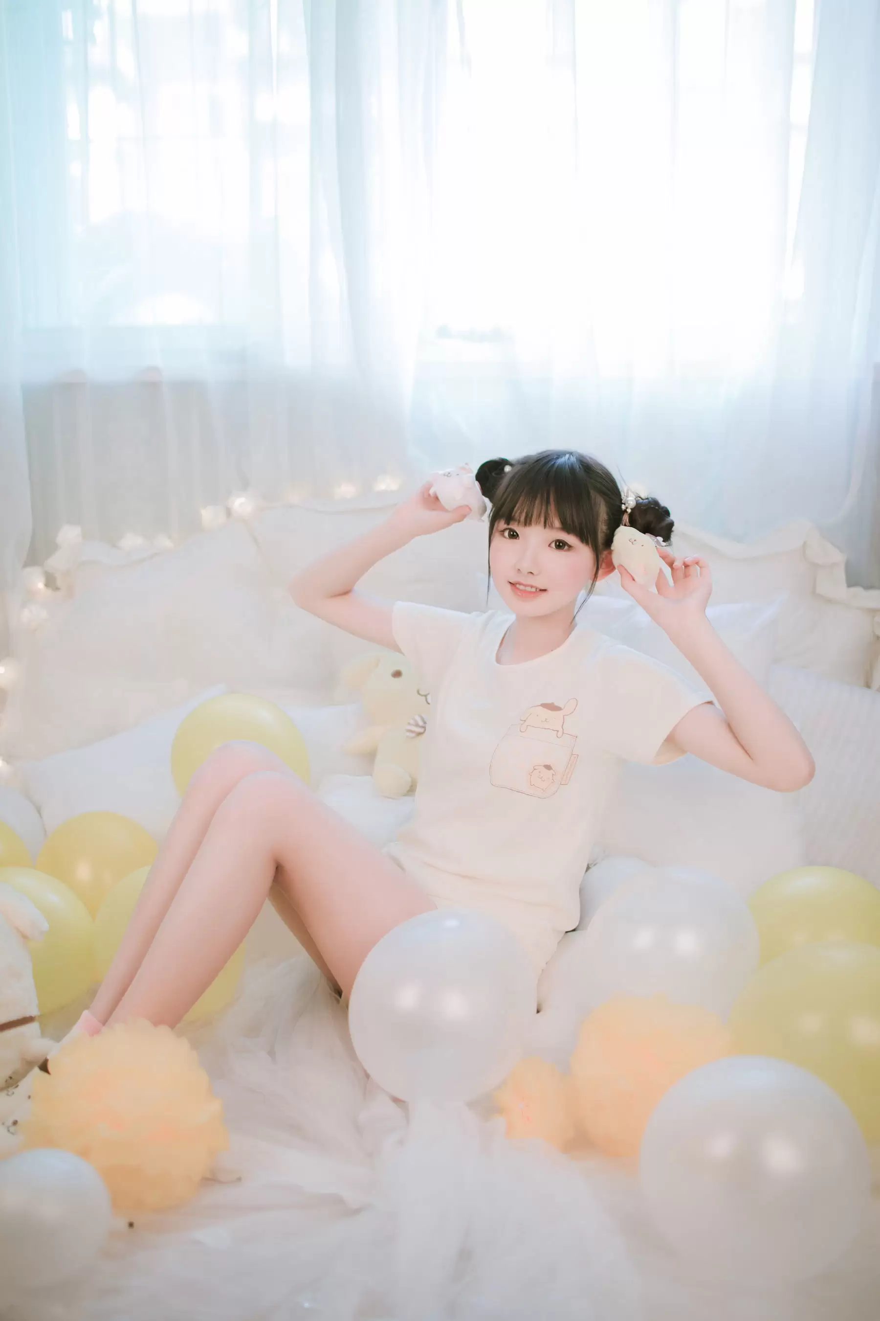 可爱妹妹樱群 布丁狗 [28P] - 秀人网免费无水印在线套图写真