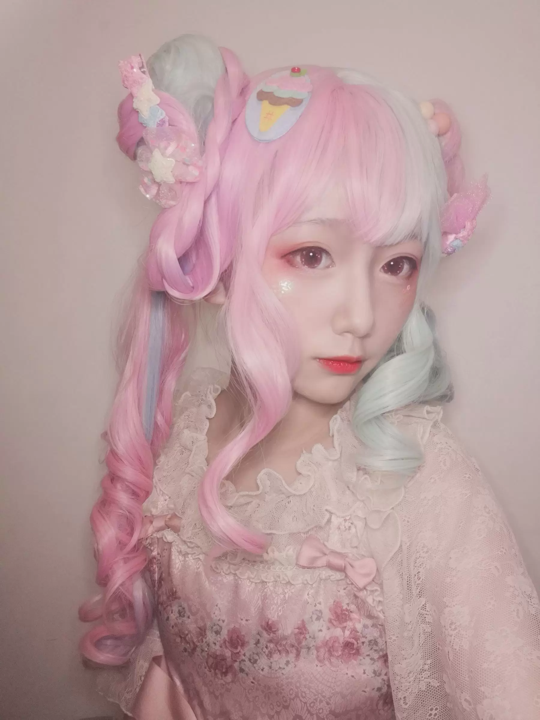 动漫博主弦音sic – lolita草莓薄荷冰淇淋 [7P] - 秀人网免费无水印在线套图写真