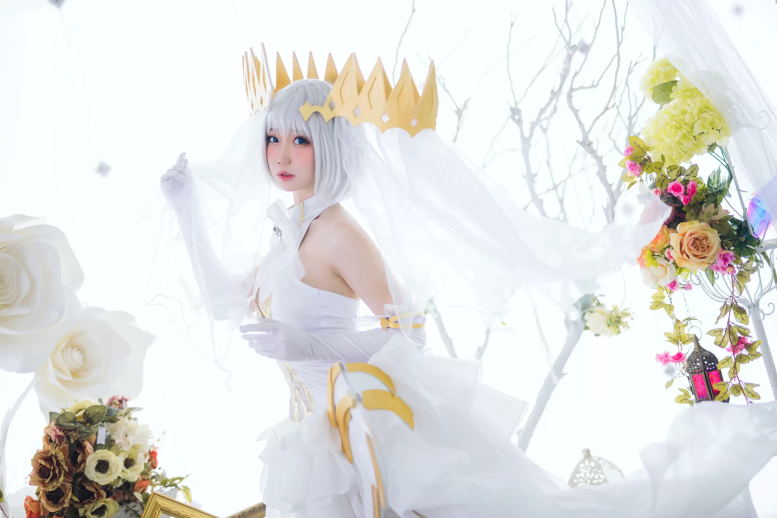 焖焖碳 – 鸢一折纸灵衣 [20P] - 秀人网免费无水印在线套图写真