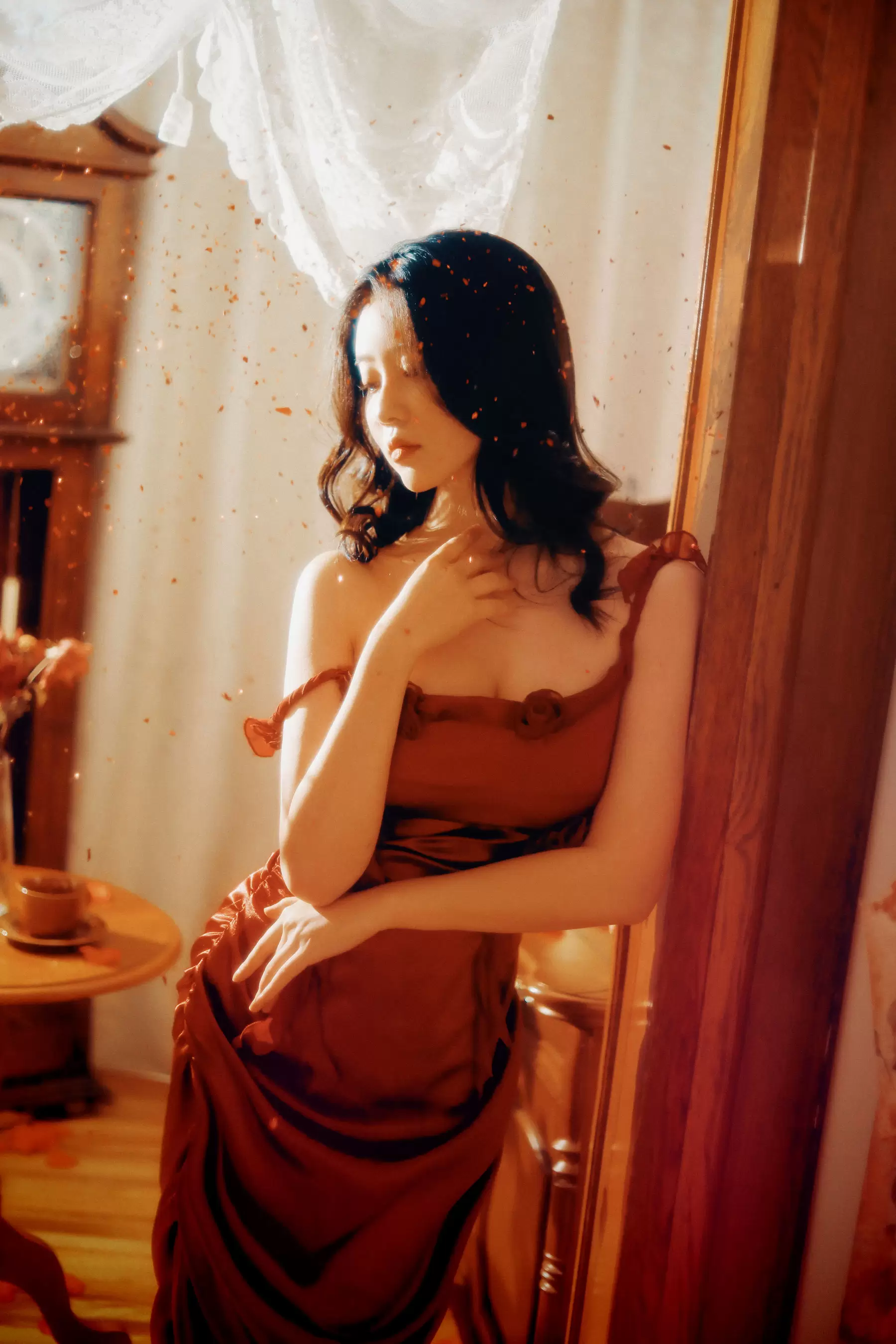 Nnian – 落日蔷薇 [30P] - 秀人网免费无水印在线套图写真