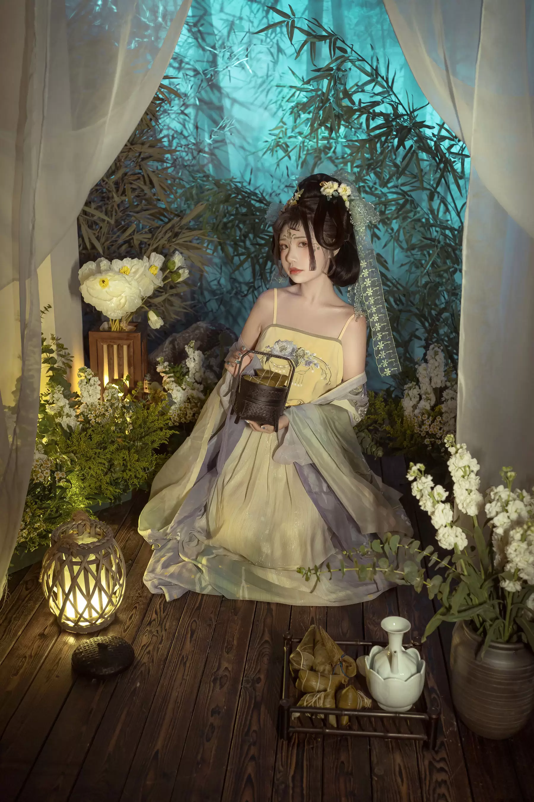 爆机少女喵小吉 – 浣溪沙.端午 [37P] - 秀人网免费无水印在线套图写真