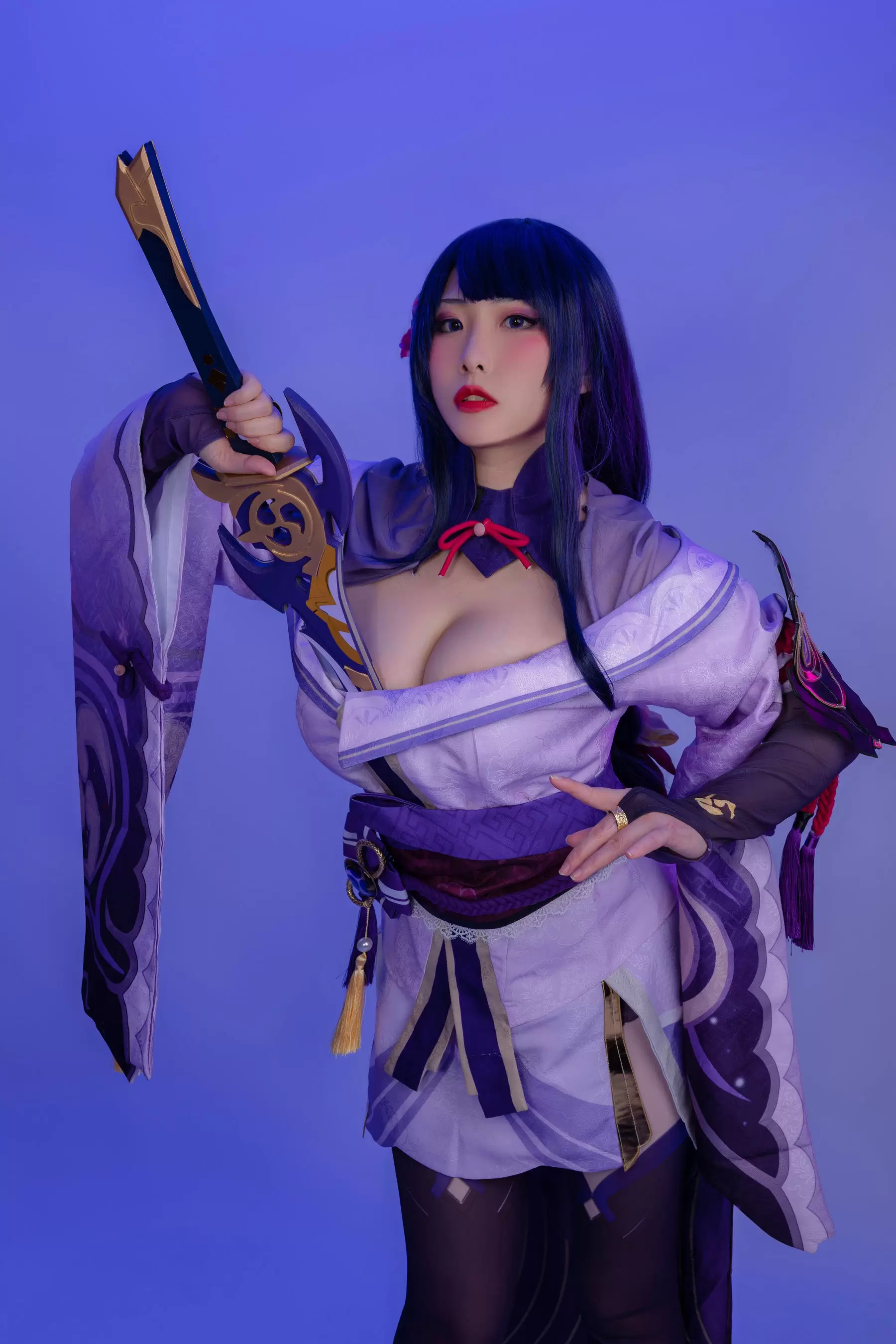 Sunnyvier – Raiden Shogun [45P] - 秀人网免费无水印在线套图写真