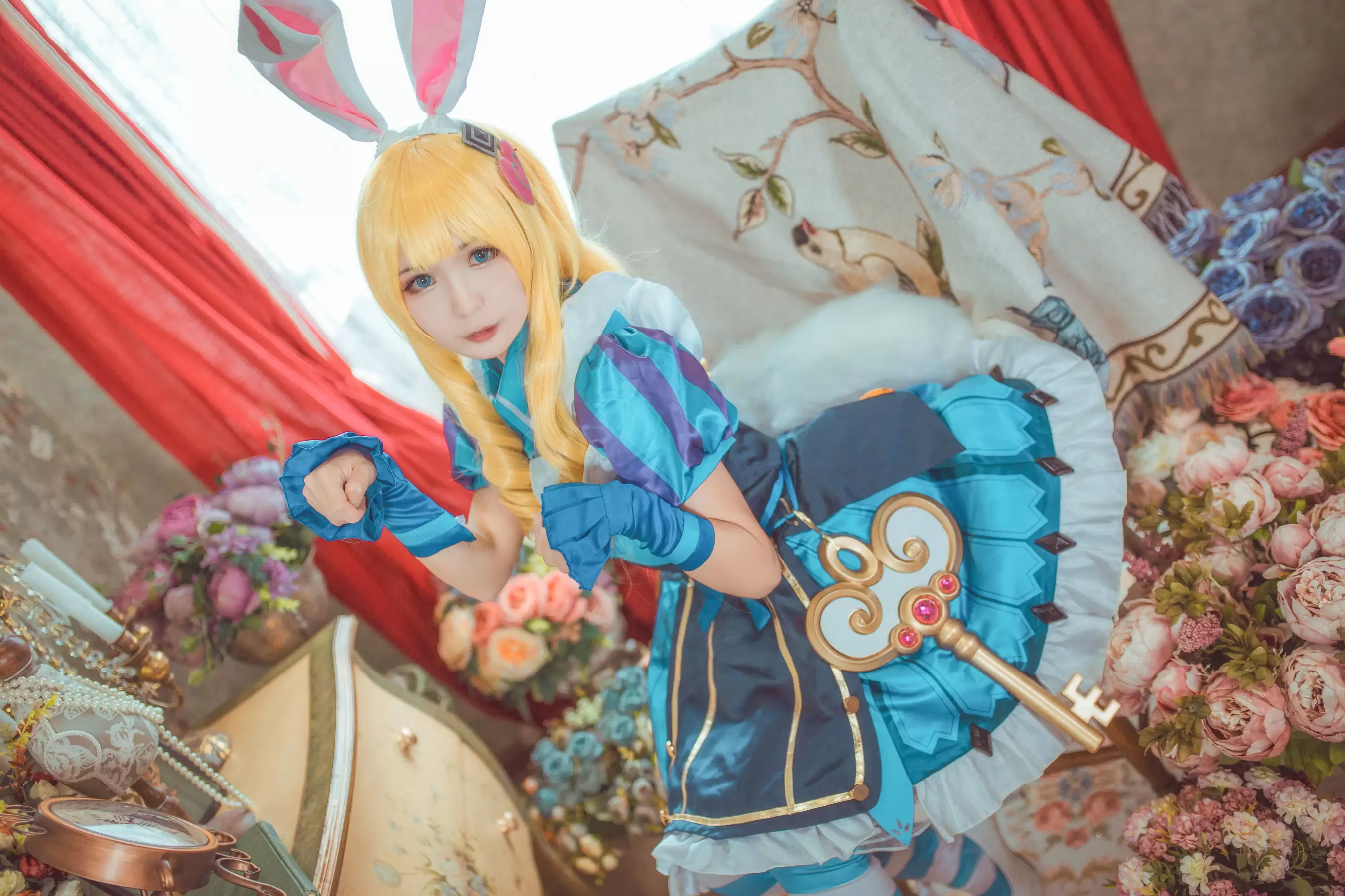 动漫博主北之北 – 王者荣耀 妲己 [9P] - 秀人网免费无水印在线套图写真