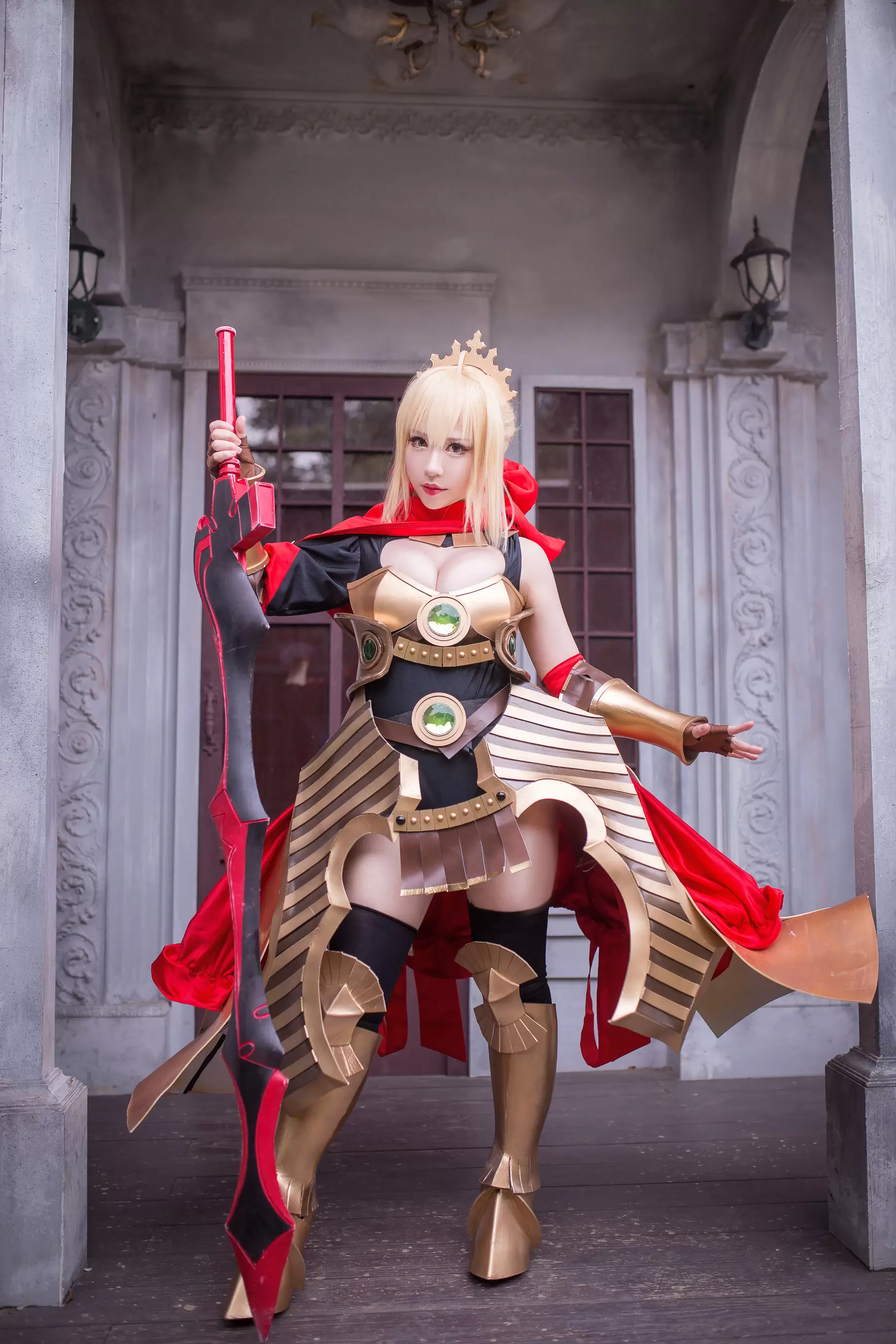 Cos千寻大人 尼禄 之 神话 [23P] - 秀人网免费无水印在线套图写真