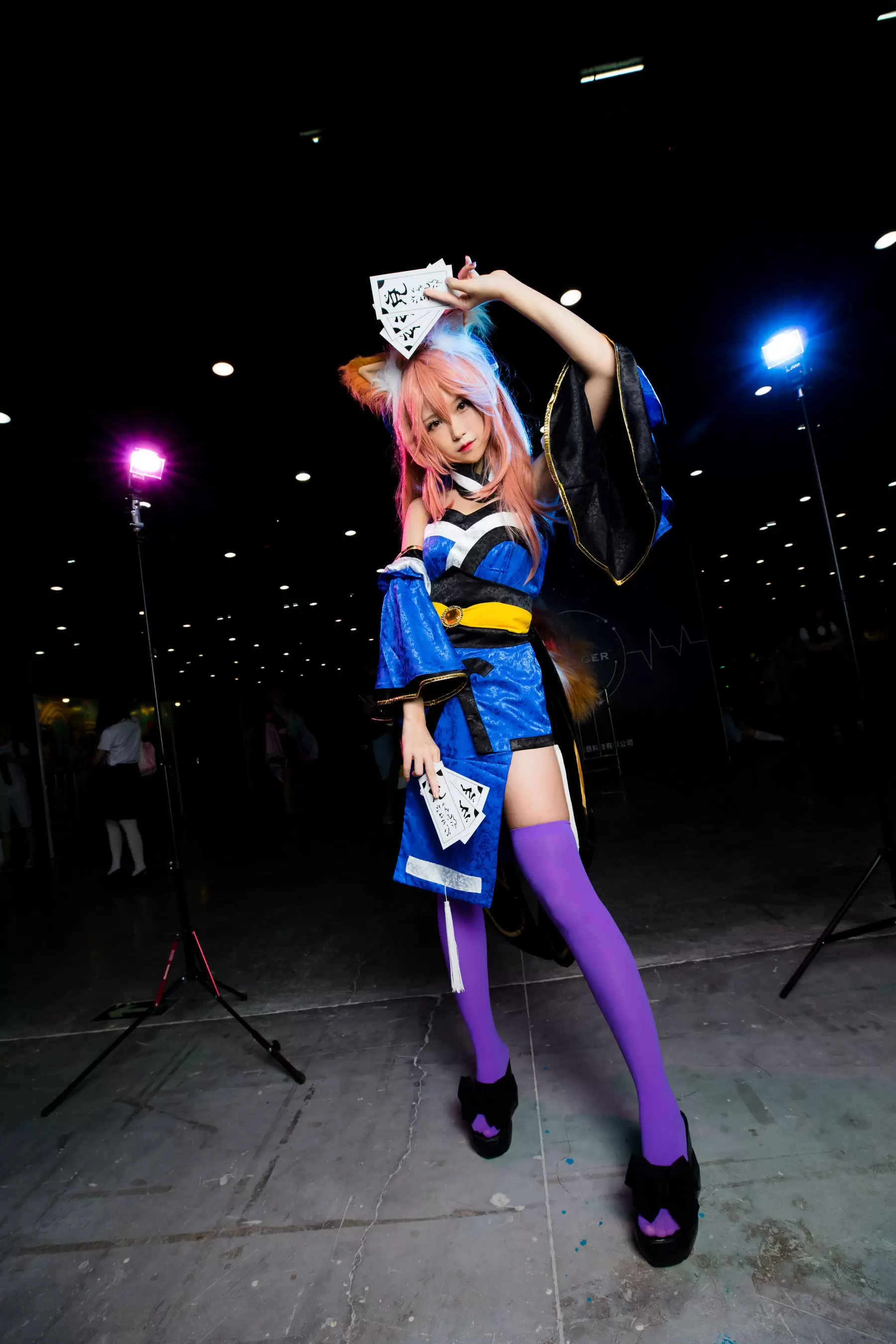 [萝莉COS] 腐团儿Ikaros – 霞之丘诗羽+玉藻前+甄姬 [11P] - 秀人网免费无水印在线套图写真