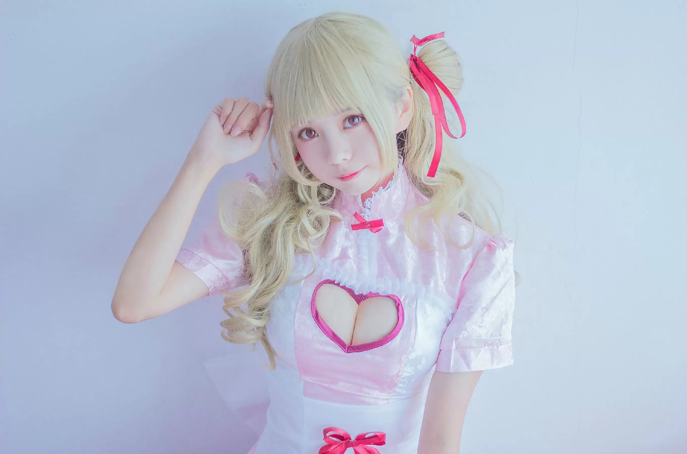 [Cosplay写真] 萌系小野妹子w – 双马尾什么的太可爱了 [9P] - 秀人网免费无水印在线套图写真