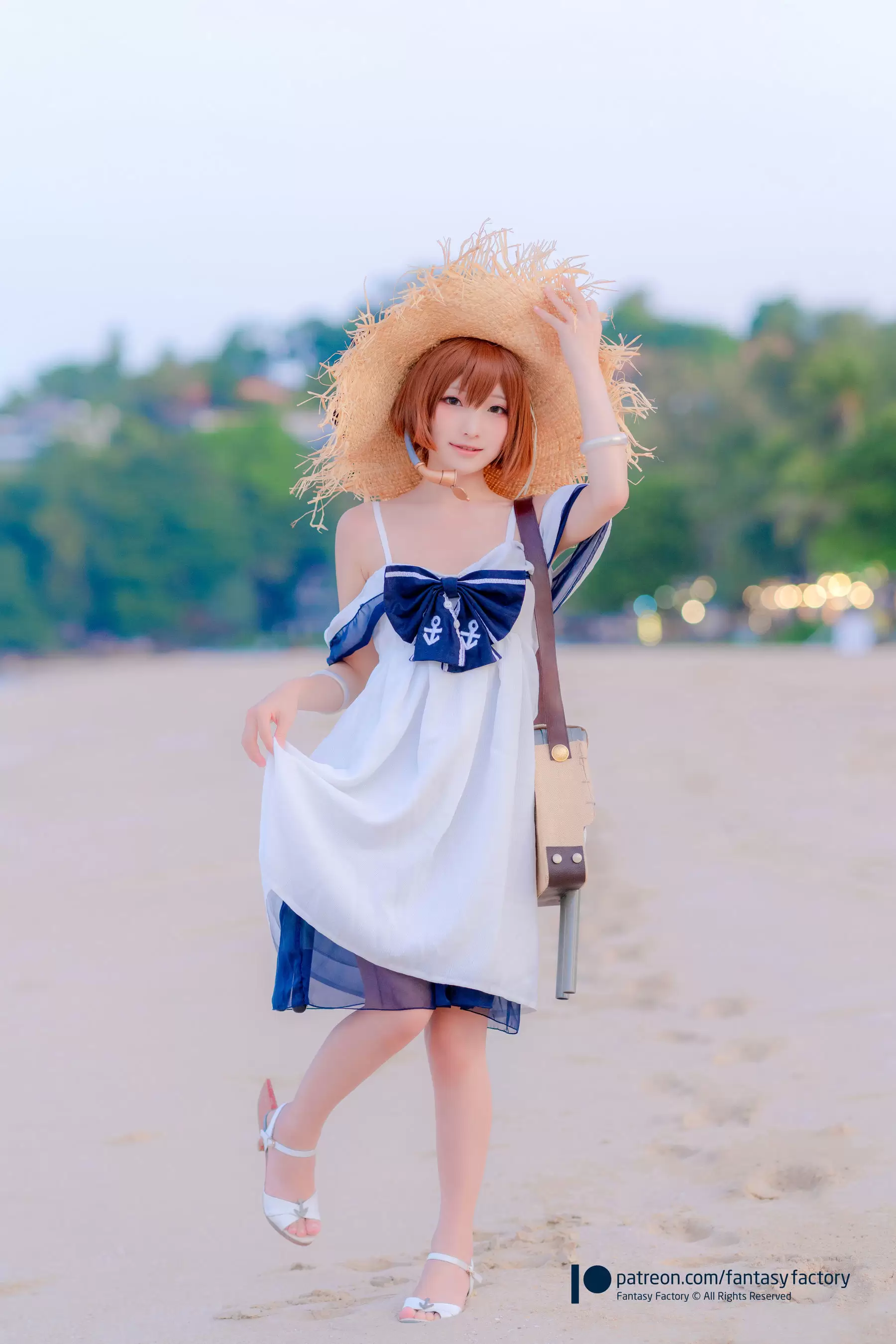 小丁 2020.02 [Fantasy Factory] 阳光 沙滩 泳池 [78P] - 秀人网免费无水印在线套图写真