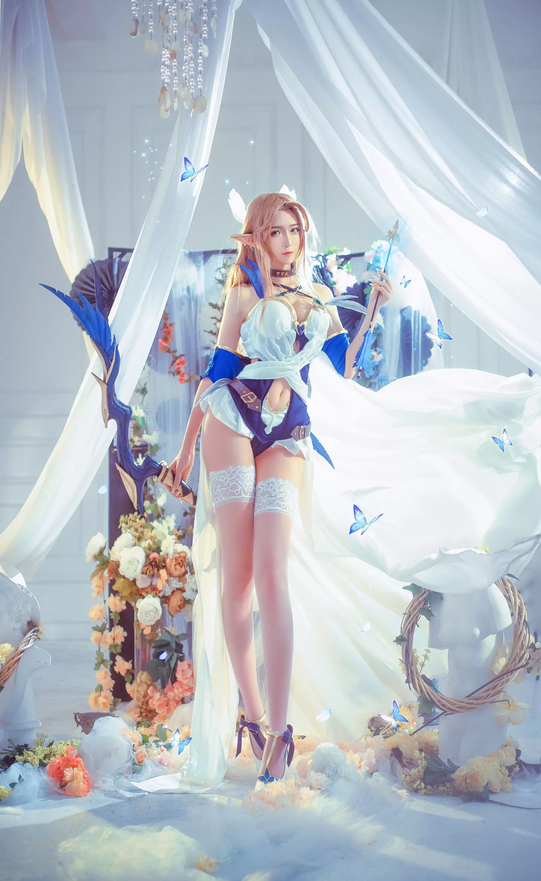 [萝莉COS] 腐团儿Ikaros – 蒂雅娘 [12P] - 秀人网免费无水印在线套图写真