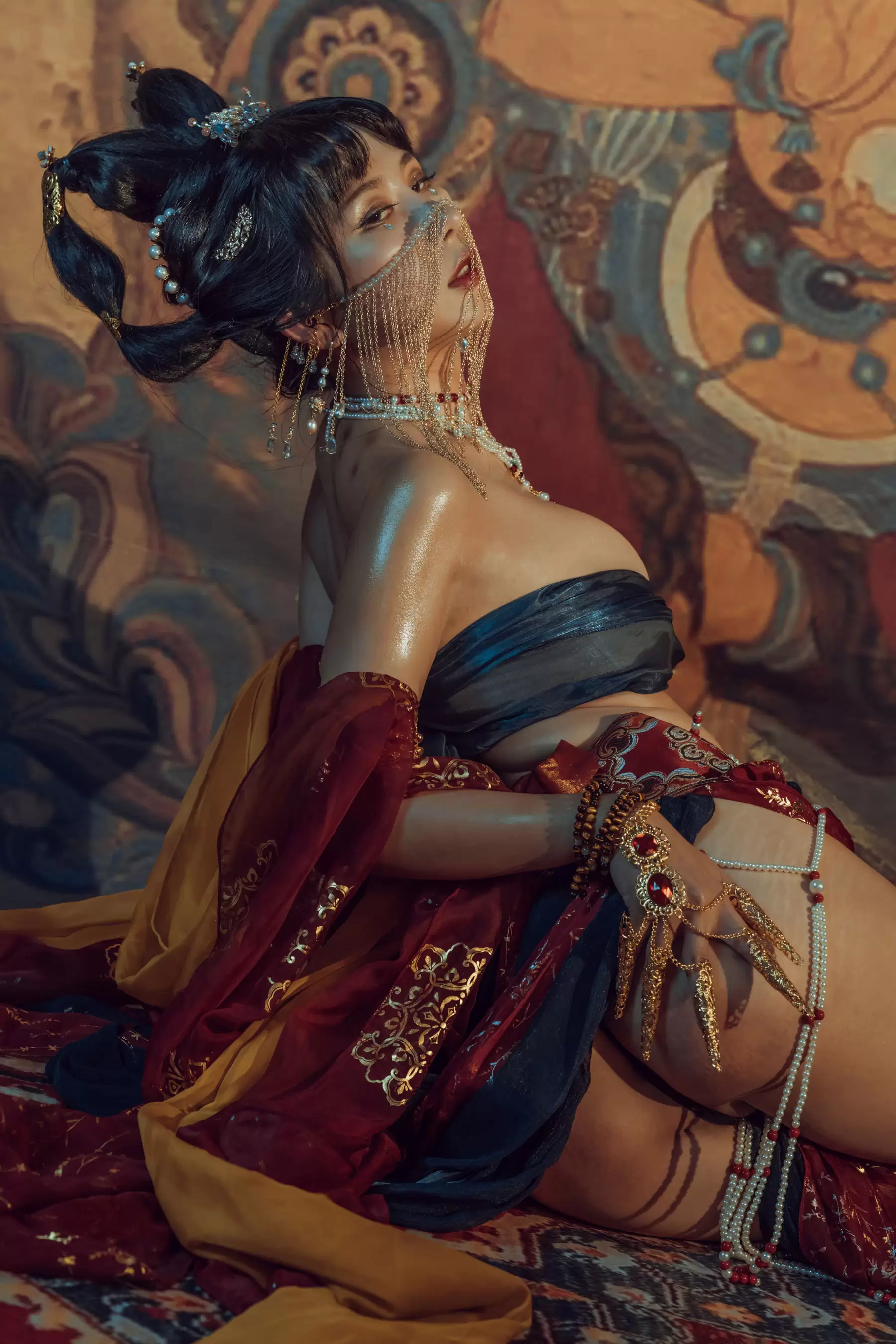 Peach milky – Dunhuang Feitian [45P] - 秀人网免费无水印在线套图写真