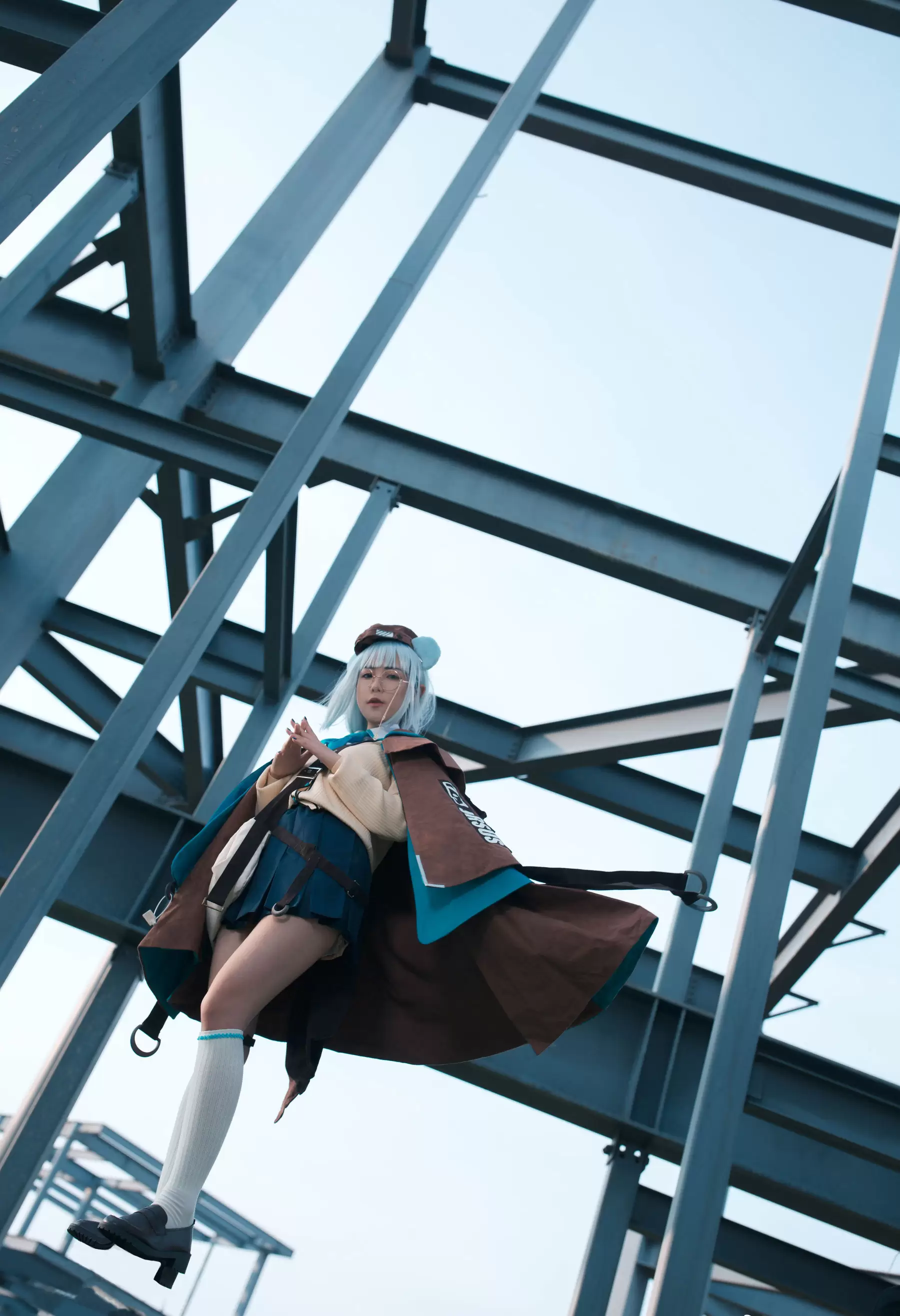 微博萌妹蓝小沂KiKi – 明日方舟 [12P] - 秀人网免费无水印在线套图写真