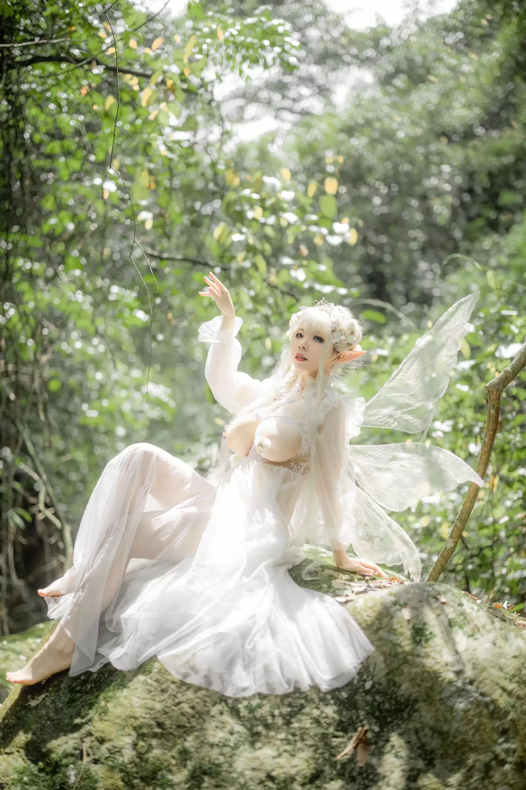 自闭颜球球(无颜小天使wy) – 林中精灵 [112P] - 秀人网免费无水印在线套图写真