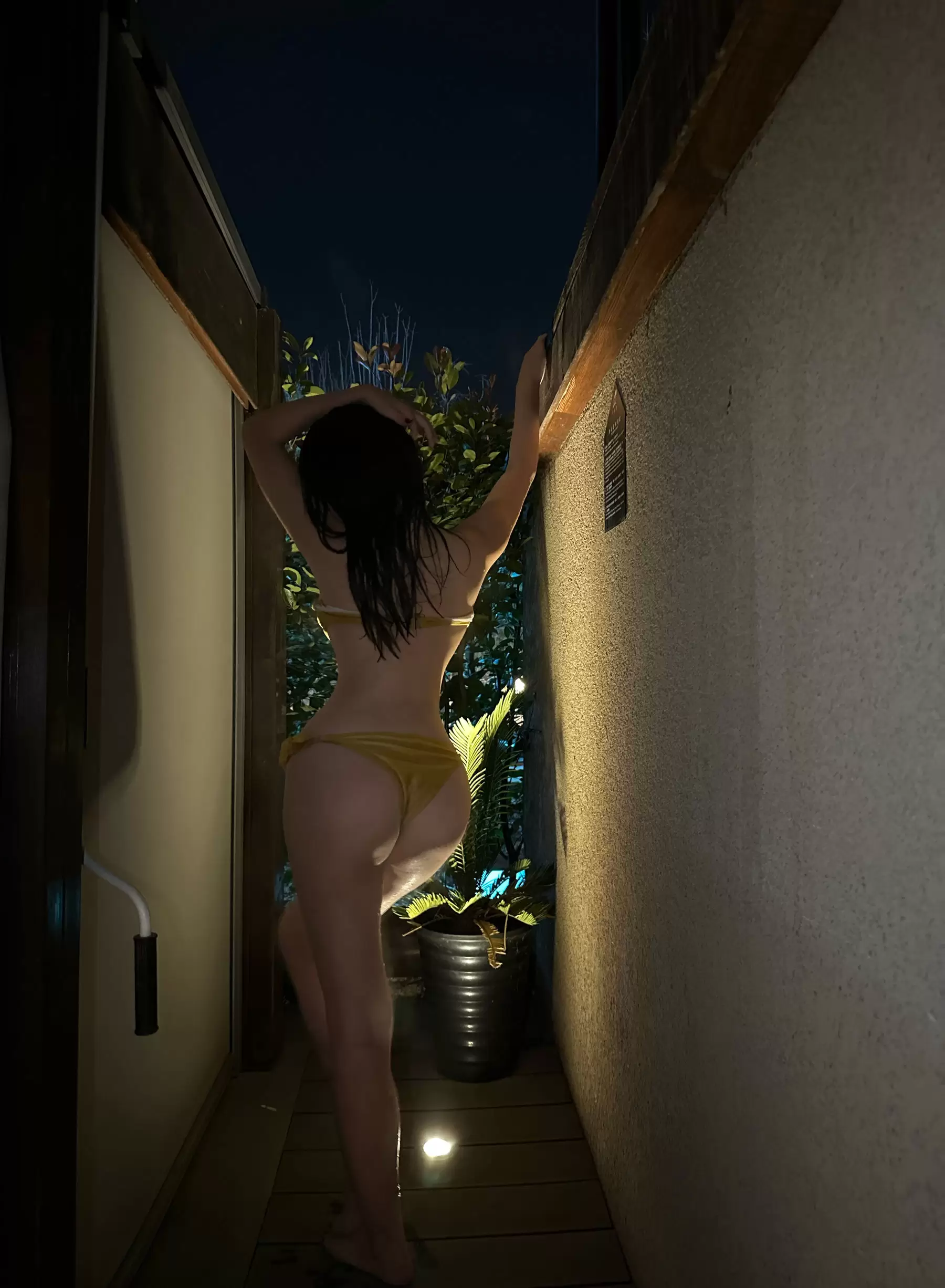 奶宝妹纸 – 深夜游泳池 [24P] - 秀人网免费无水印在线套图写真