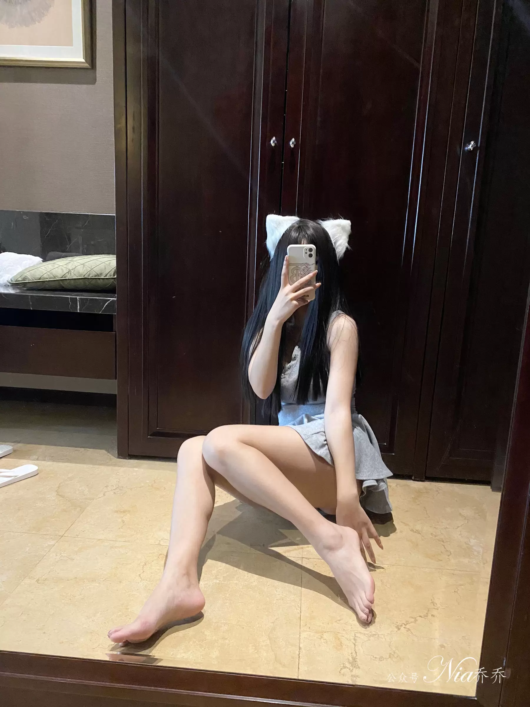 安乔乔儿(Nia乔乔) No.027 做你的猫 [57P] - 秀人网免费无水印在线套图写真