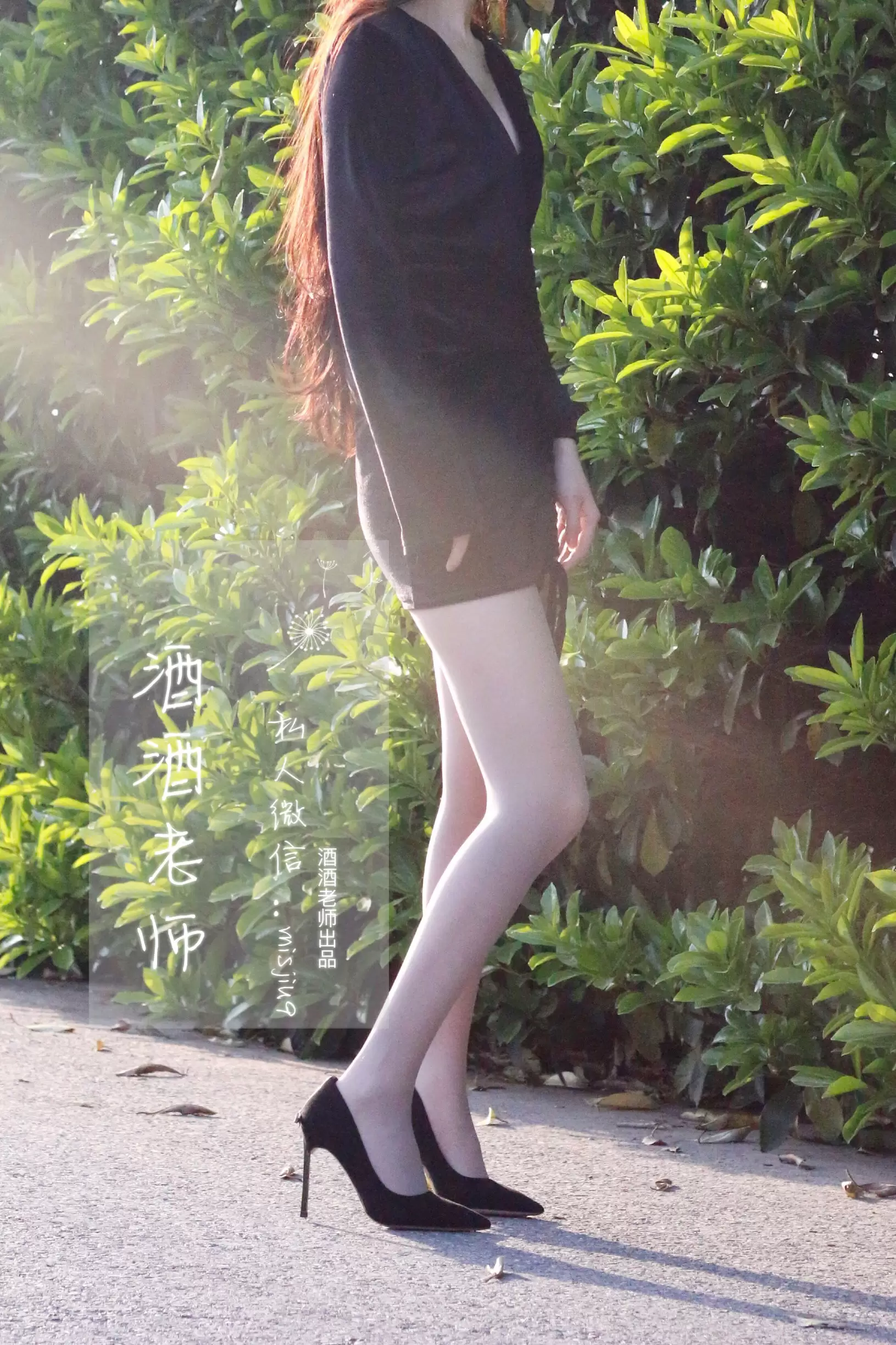 酒酒老师 – 黄昏光影高跟秀 [56P] - 秀人网免费无水印在线套图写真