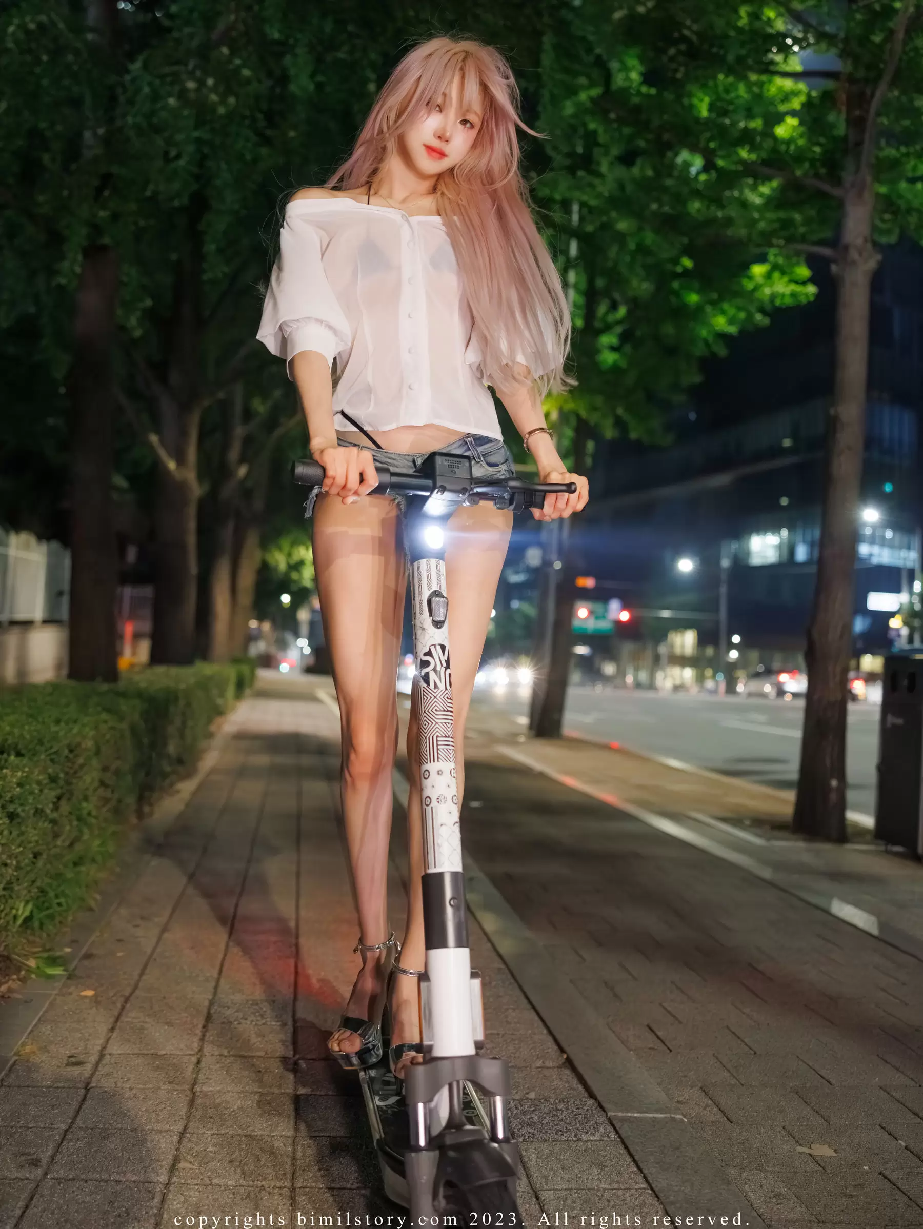 [Bimilstory] Taeri – Vol.16 The woman designated driver [100P] - 秀人网免费无水印在线套图写真