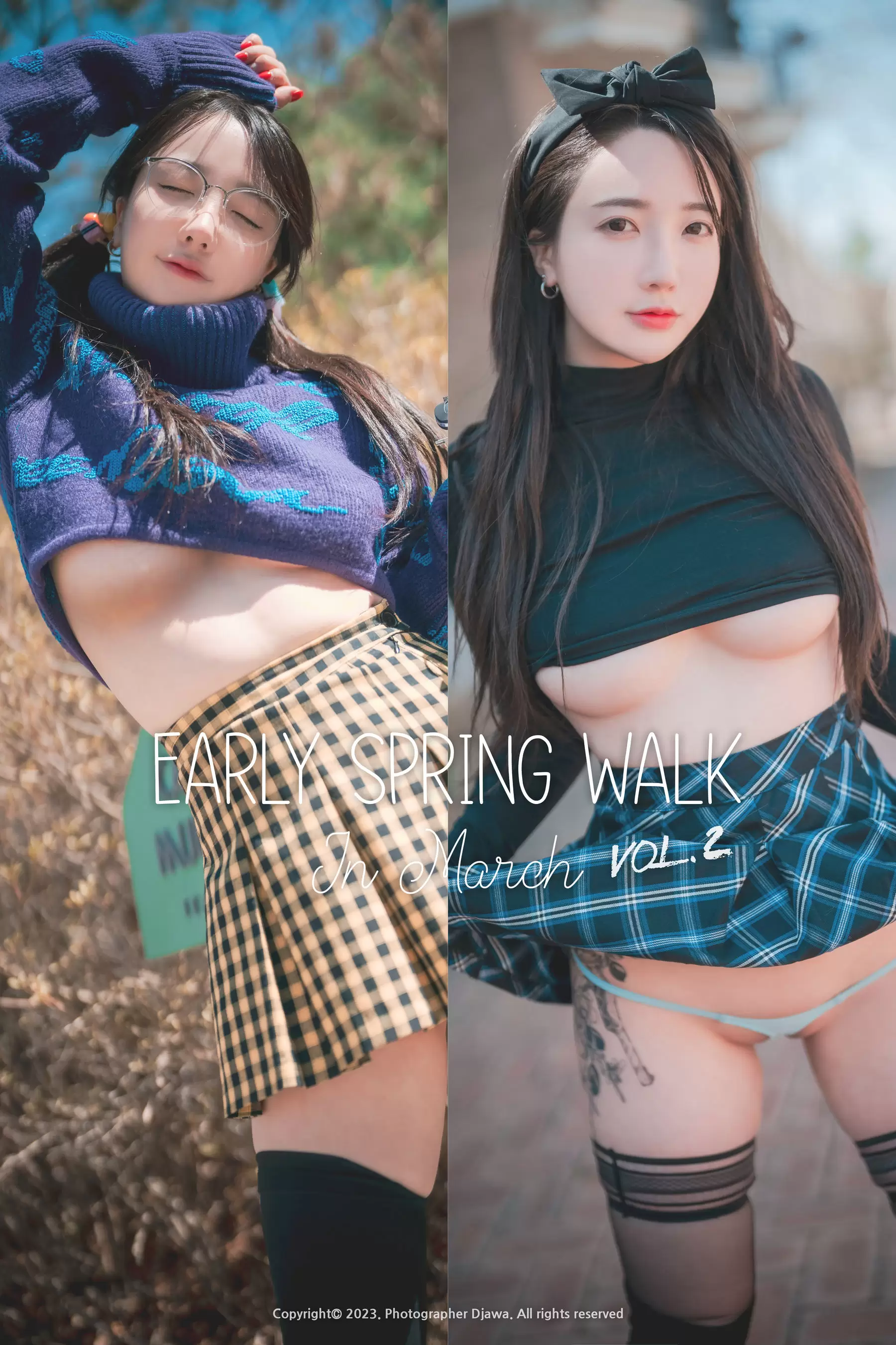DJAWA Yeeun – Early Spring Walk in March Vol.2 [140P] - 秀人网免费无水印在线套图写真