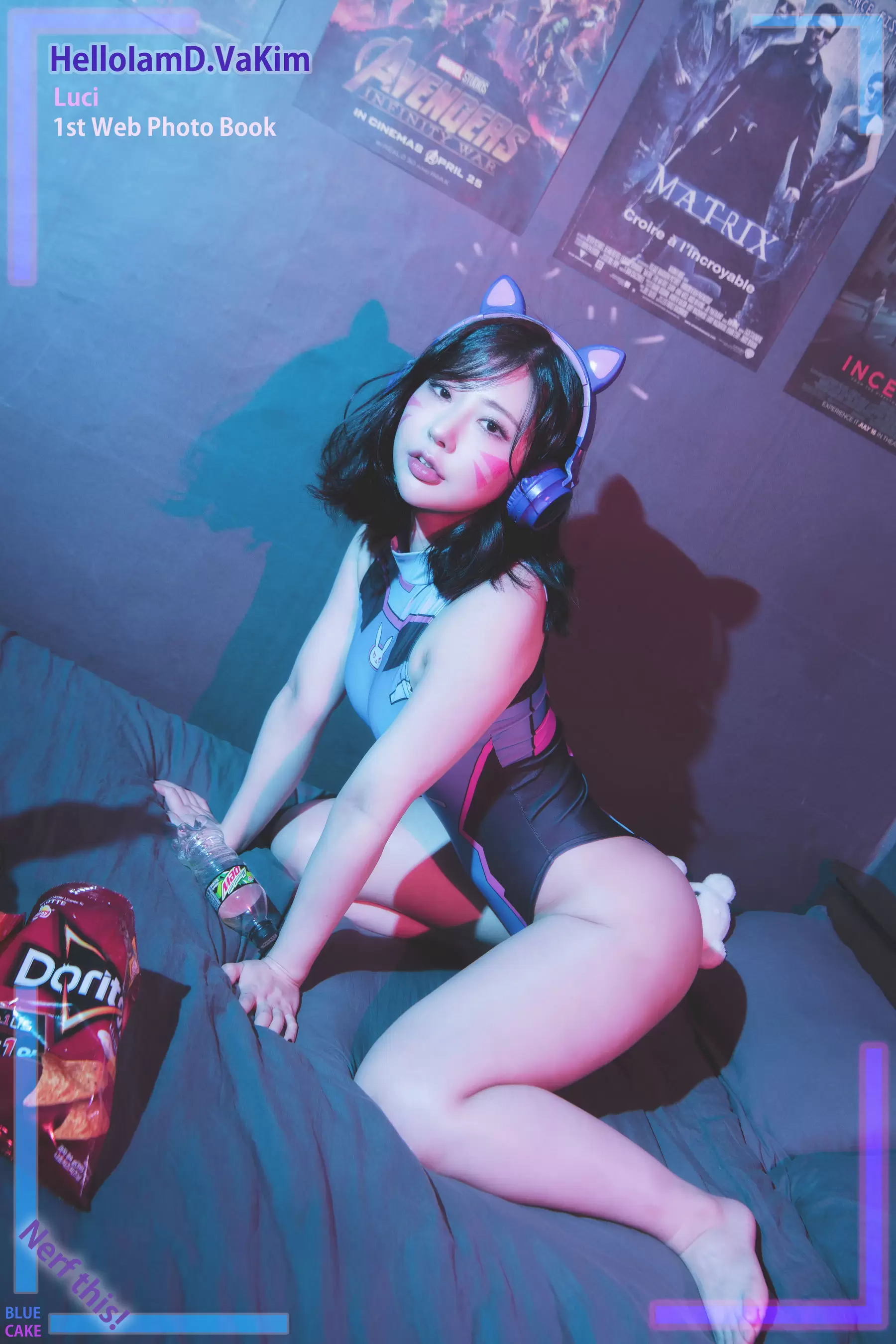 [BLUECAKE] Luci Hello I am Dva Kim [80P] - 秀人网免费无水印在线套图写真
