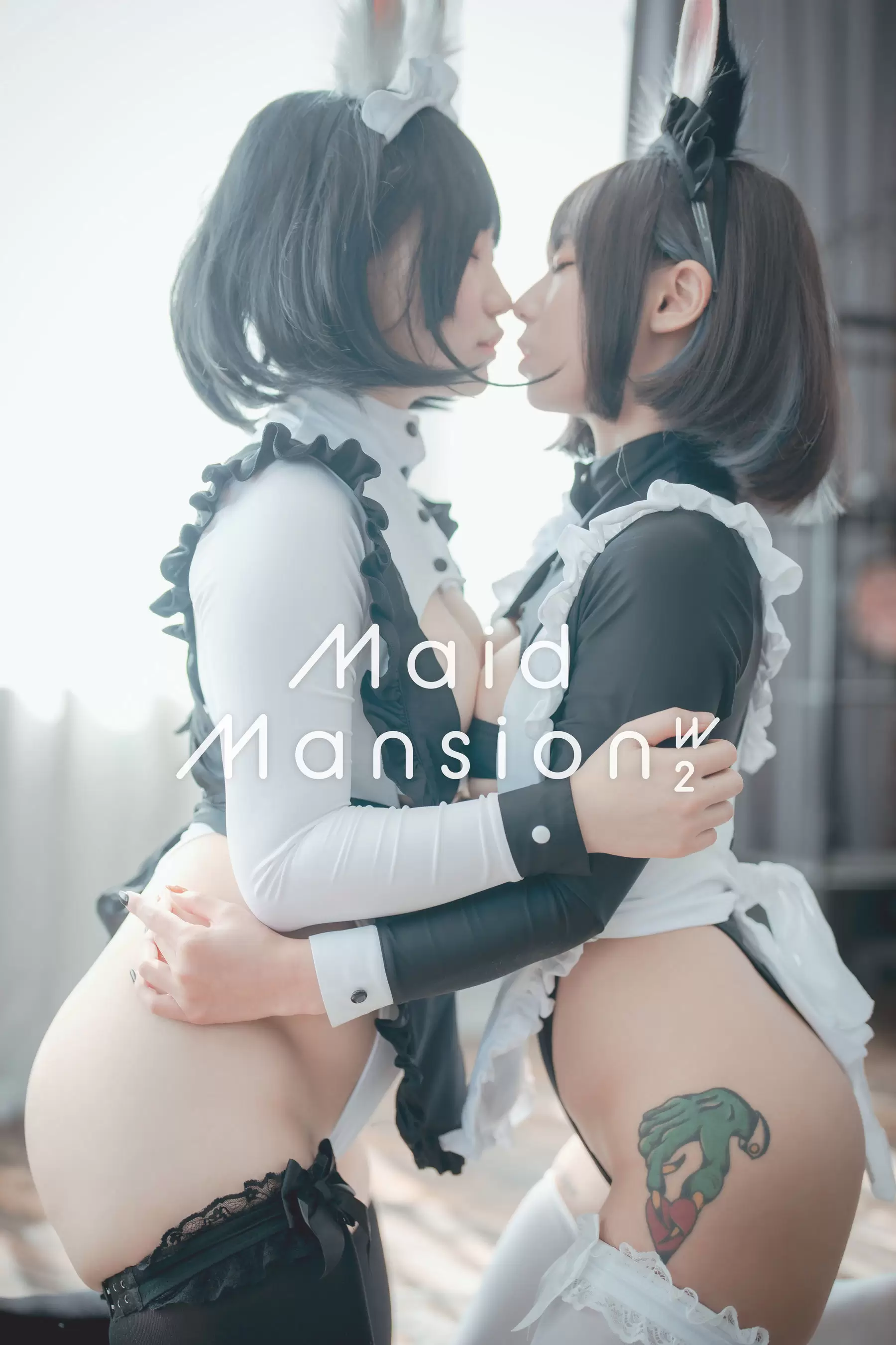 [DJAWA] Maruemon & Mimmi – Maid Mansion W2 [122P] - 秀人网免费无水印在线套图写真