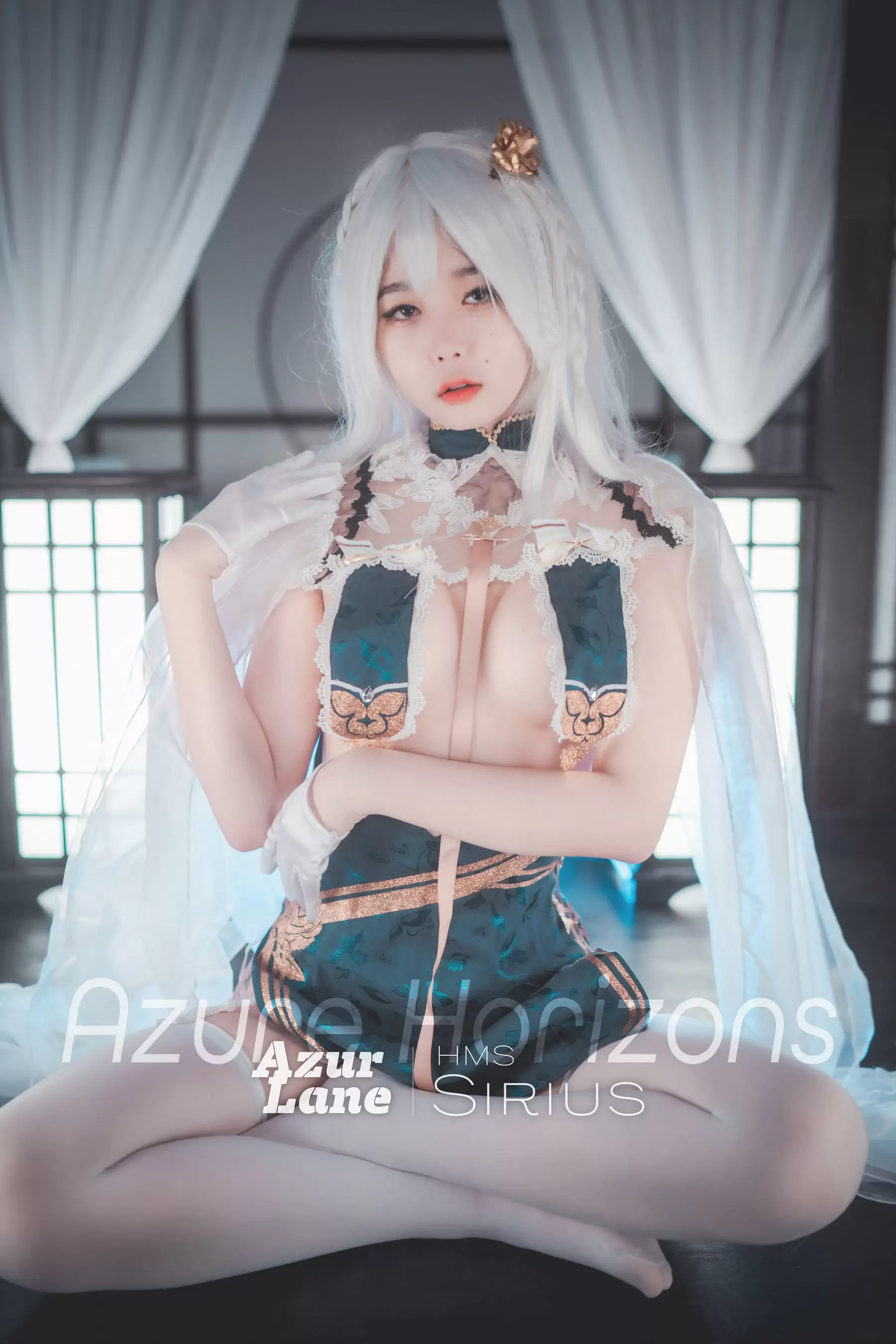 [DJAWA] Zia – Azure Horizons [55P] - 秀人网免费无水印在线套图写真
