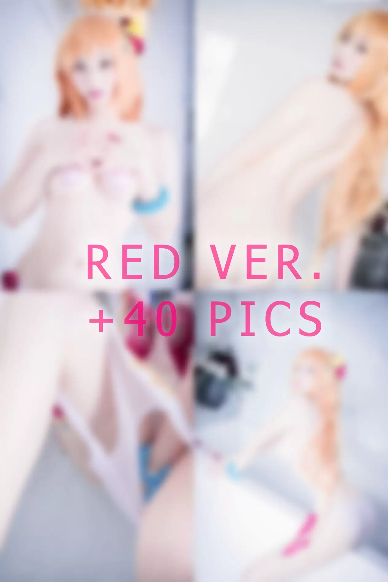 [BLUECAKE] Bambi – Dive Into You + RED.Ver [89P] - 秀人网免费无水印在线套图写真