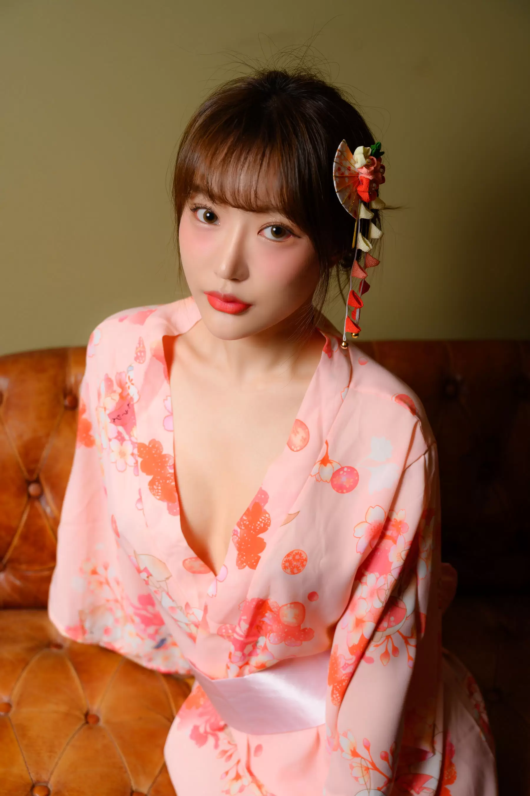 [Moon Night Snap] – Jucy《Cherry Blossom》 [15P] - 秀人网免费无水印在线套图写真