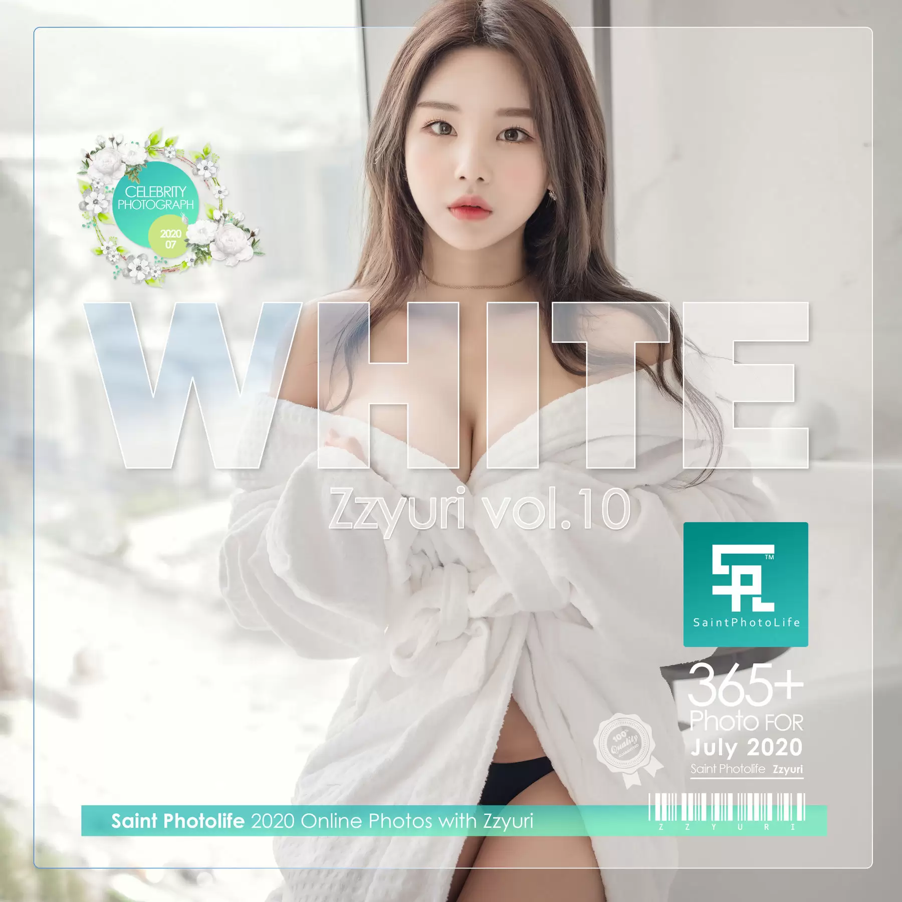 [saintphotolife] Zzyuri – Vol.10 White [60P] - 秀人网免费无水印在线套图写真