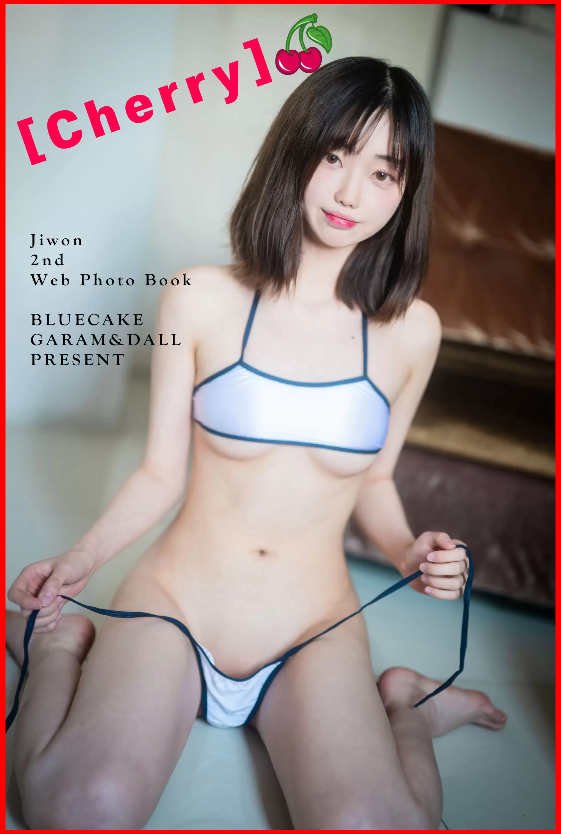 [BLUECAKE] Jiwon – Cherry [76P] - 秀人网免费无水印在线套图写真
