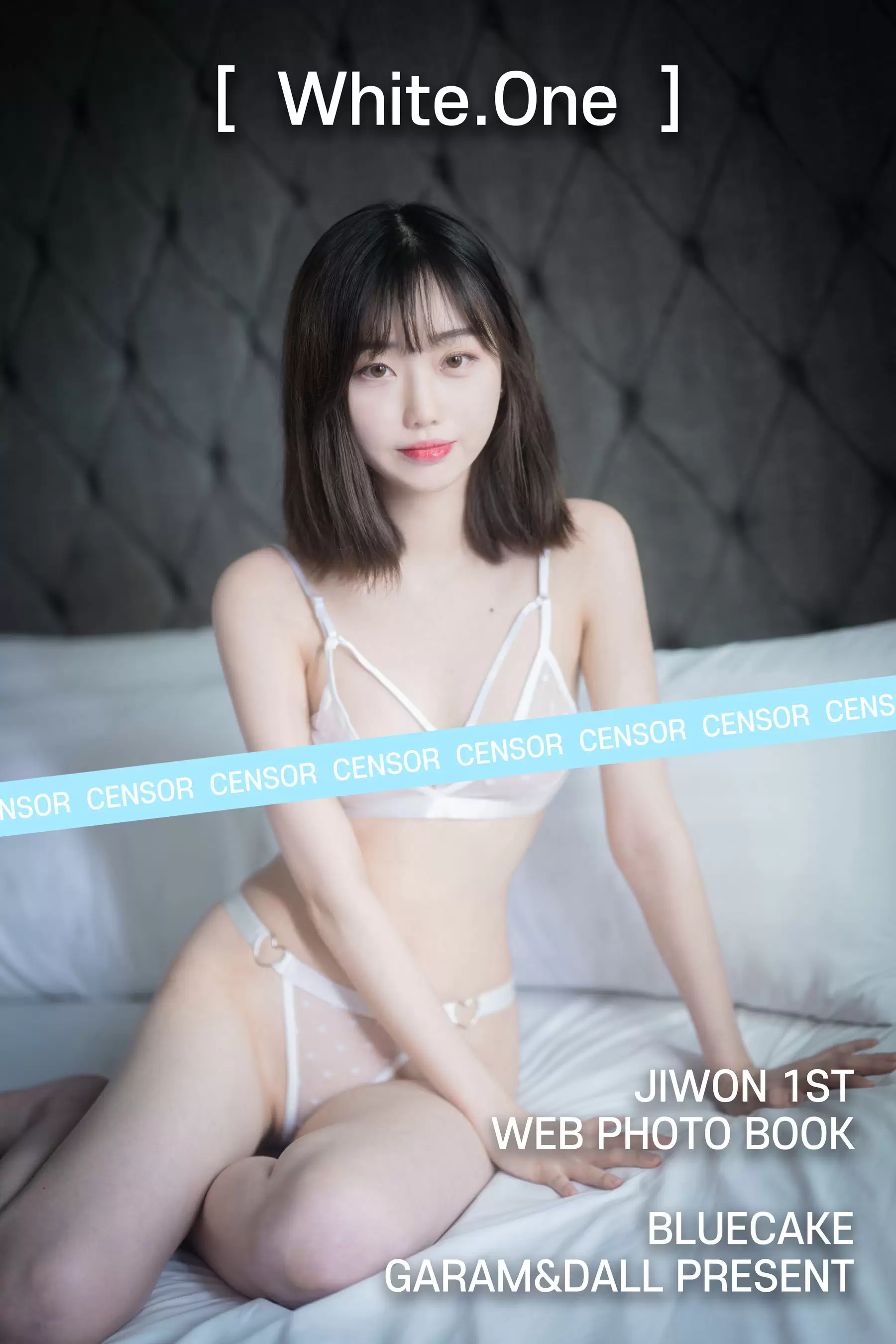 [BLUECAKE] JiWon – White.One [92P] - 秀人网免费无水印在线套图写真