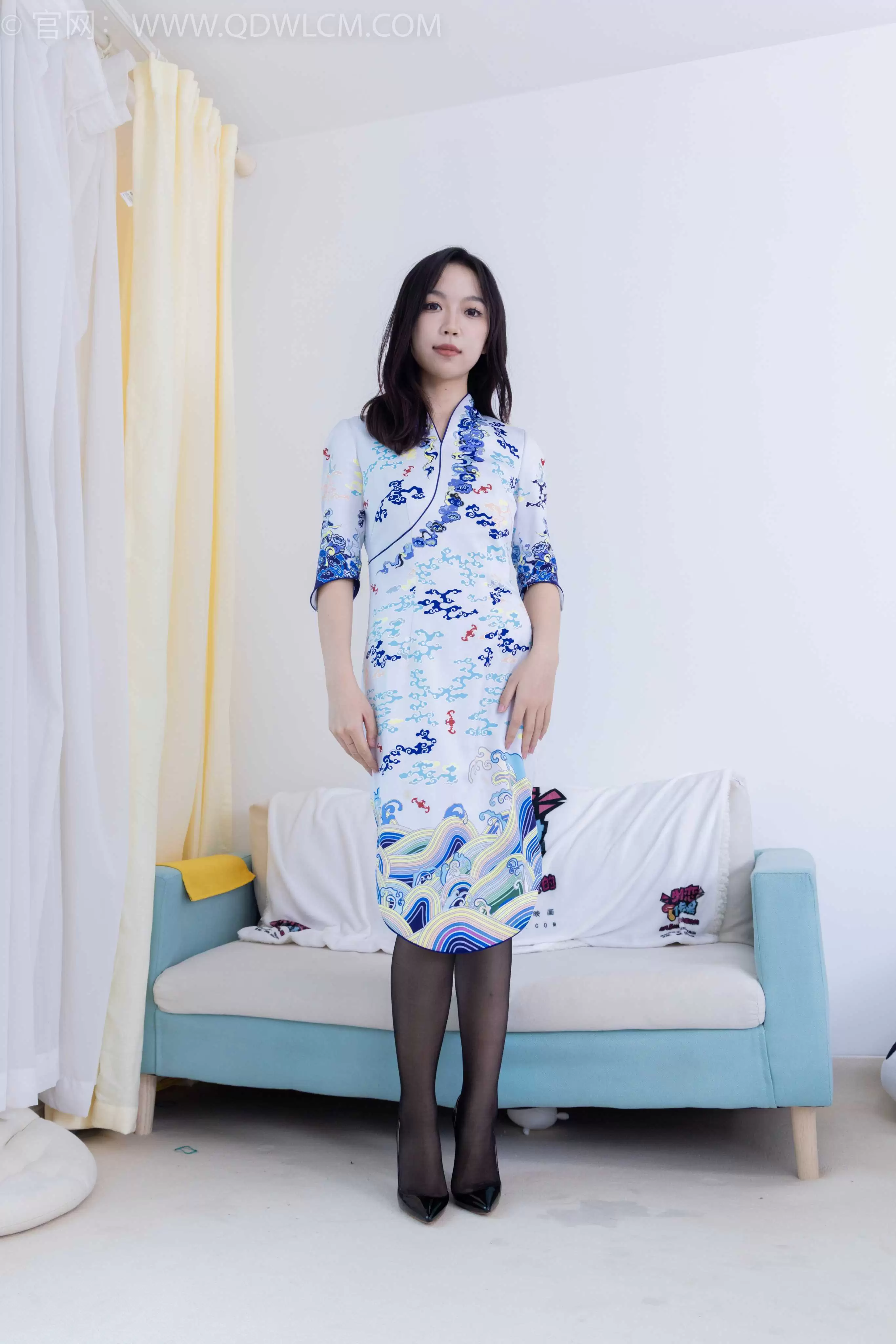 物恋传媒 NO.1911 纱纱-青花瓷 [155P-1V-4.62G] - 秀人网免费无水印在线套图写真