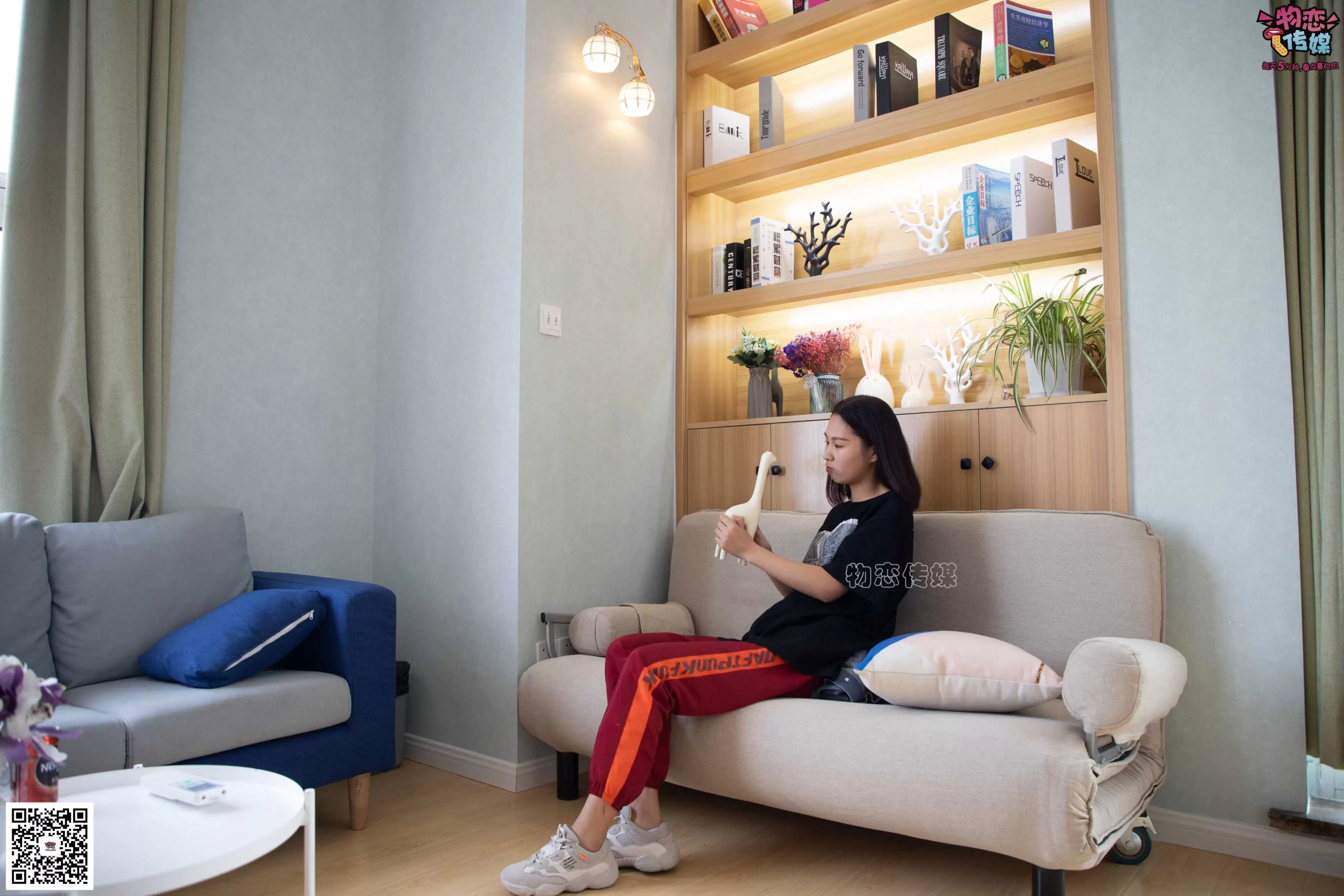 物恋传媒 No.086 腾腾-寒冬，清爽利落运动风 [135P+1V861MB] - 秀人网免费无水印在线套图写真