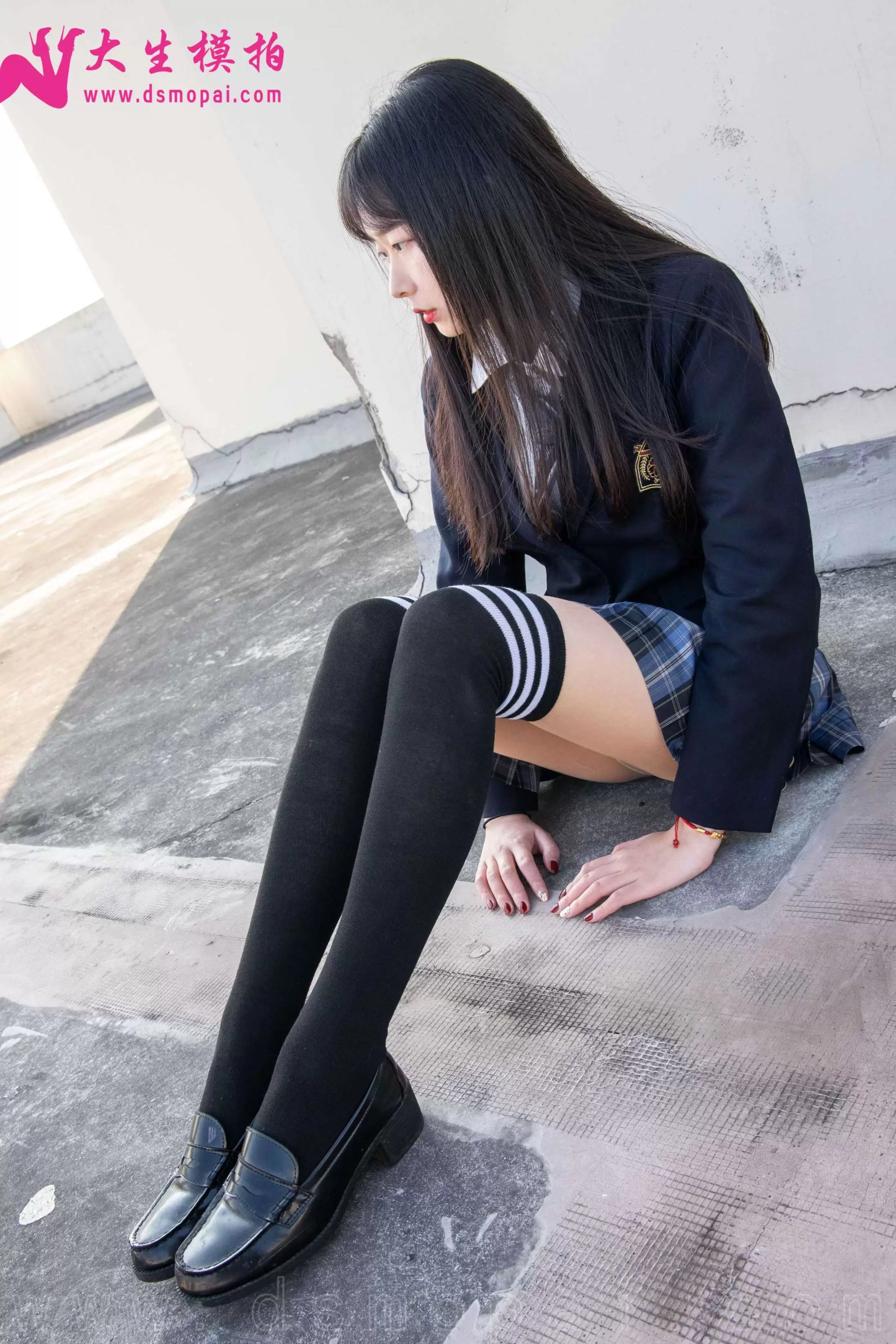 大生模拍 NO.264 丹丹 可爱学院风少女[55P／666MB] - 秀人网免费无水印在线套图写真