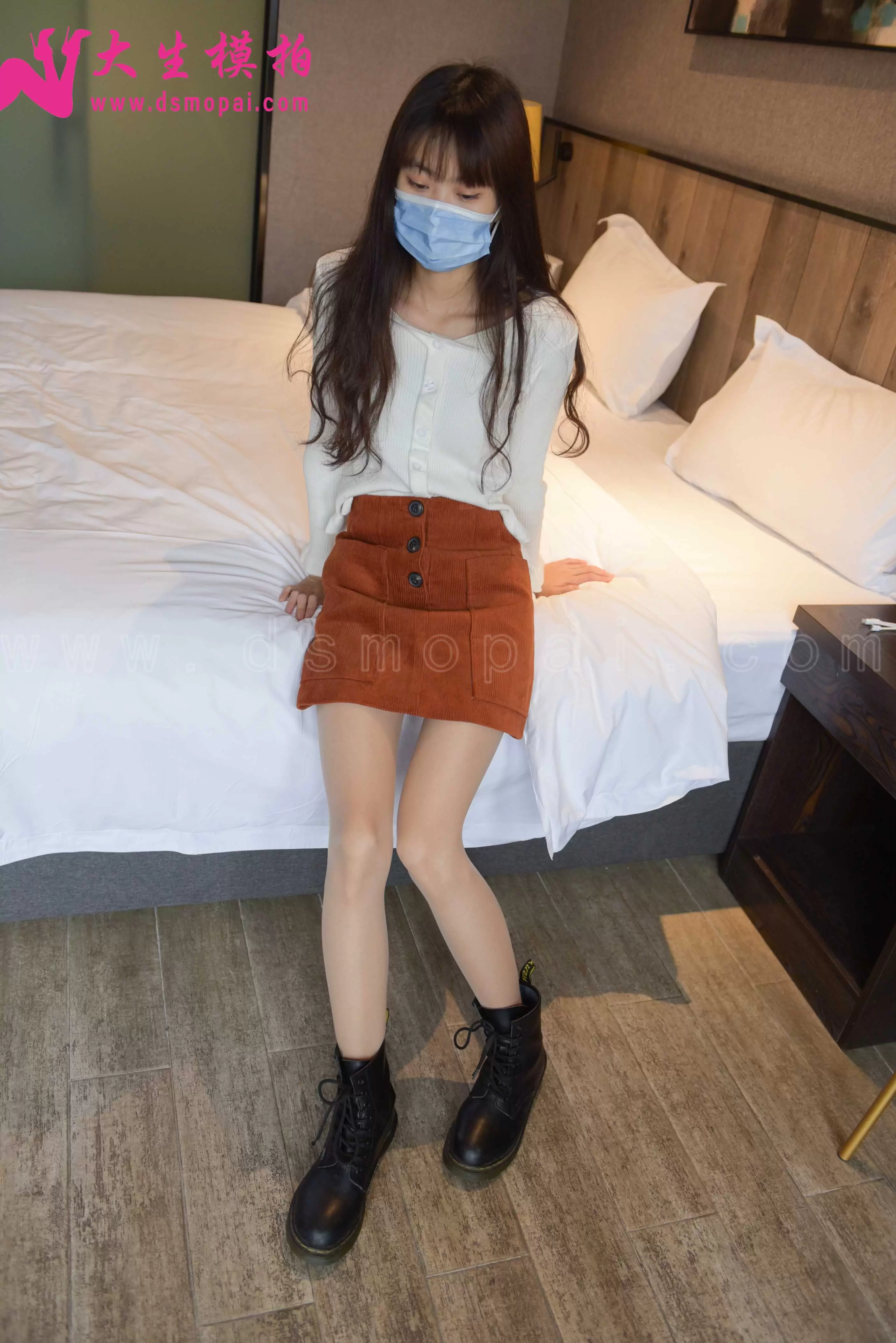 大生模拍 NO.221小柒 韩系女神 [61P+314M] - 秀人网免费无水印在线套图写真