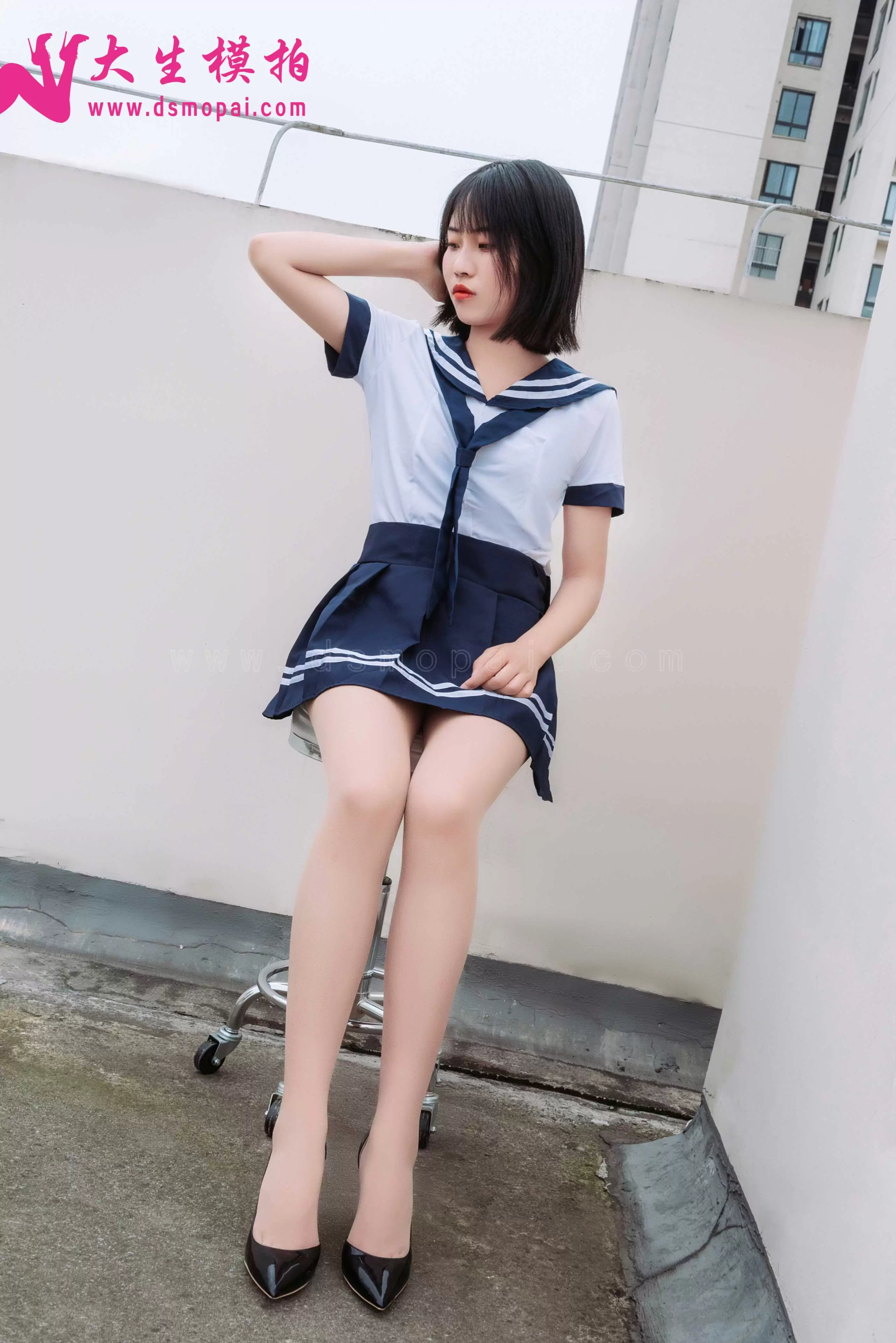 大生模拍 NO.186 雪馨 清纯肉丝 [47P222MB] - 秀人网免费无水印在线套图写真