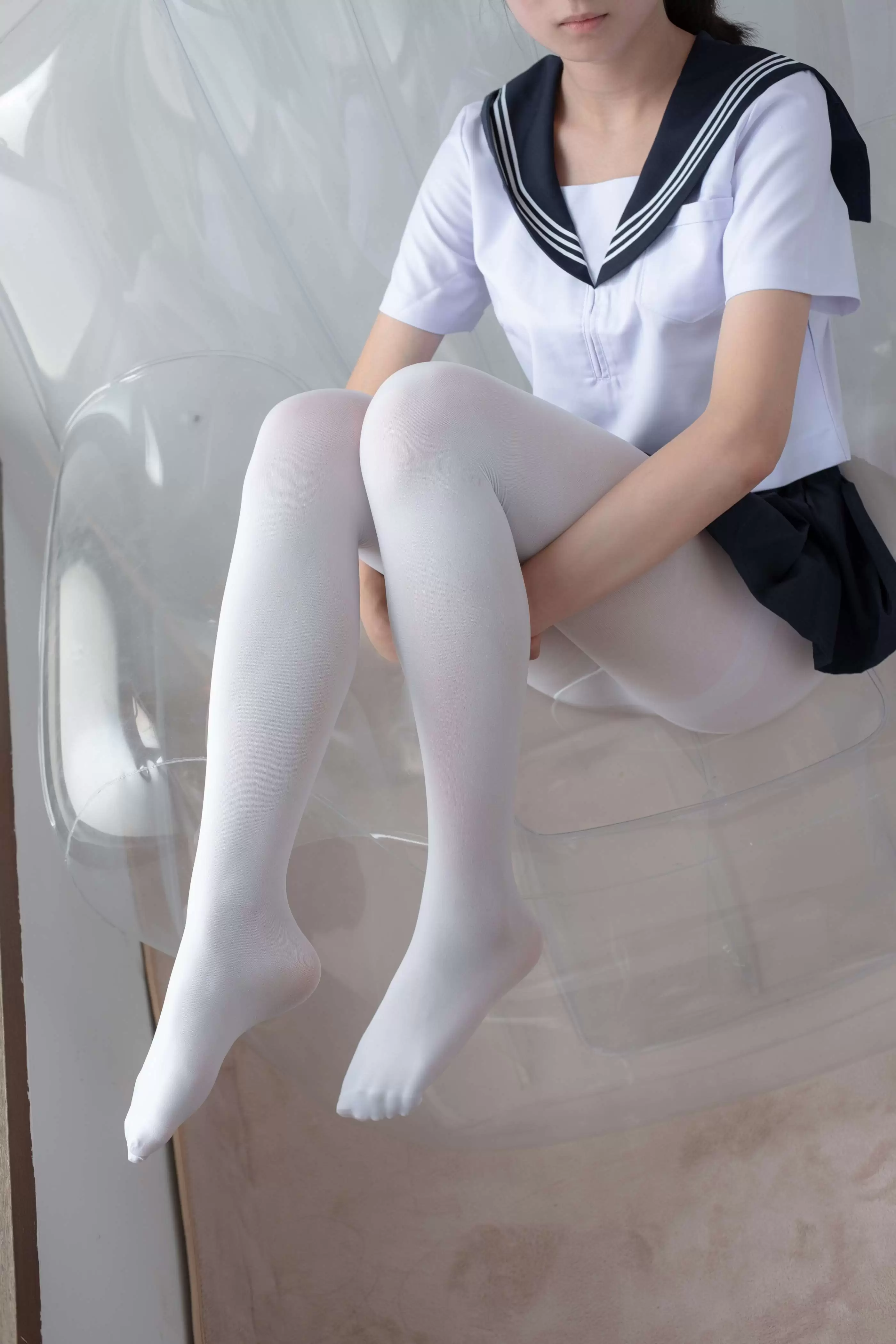 ALPHA-003 白丝水手服 [144P-1.43GB] - 秀人网免费无水印在线套图写真