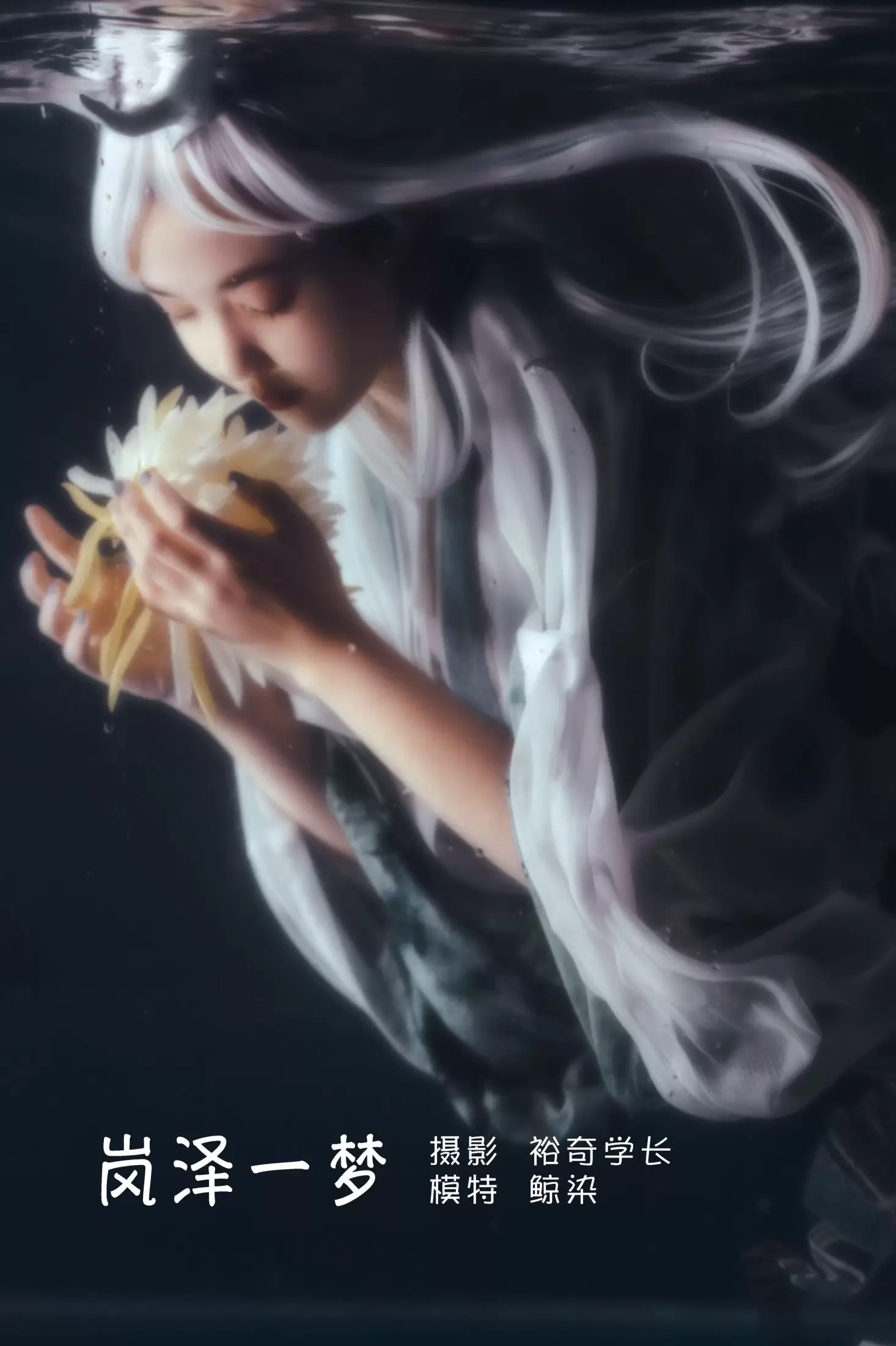 鲸染 – 《岚泽一梦》[20P] - 秀人网免费无水印在线套图写真