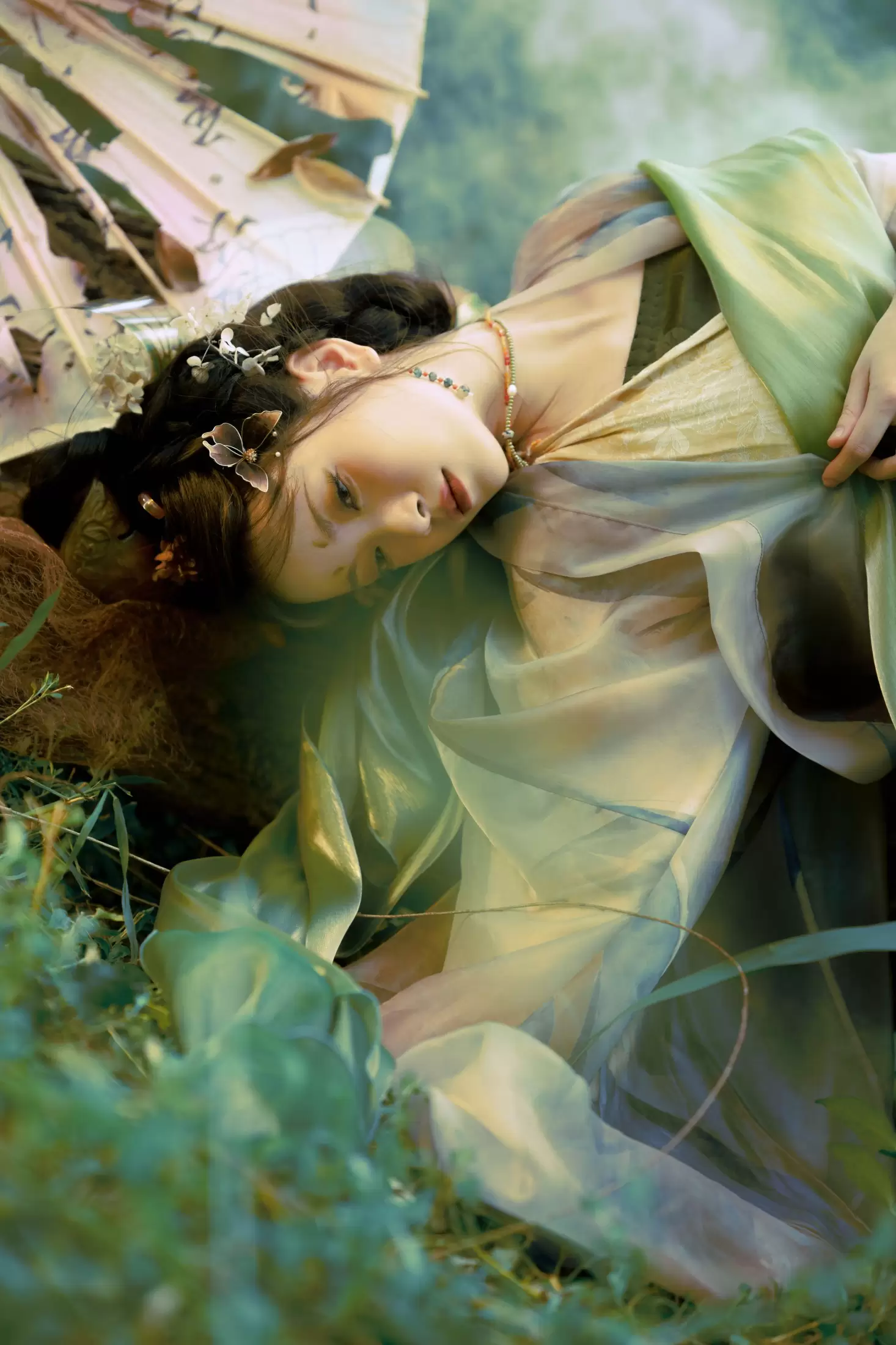 桃迟 – 《酒酽春浓》[18P] - 秀人网免费无水印在线套图写真