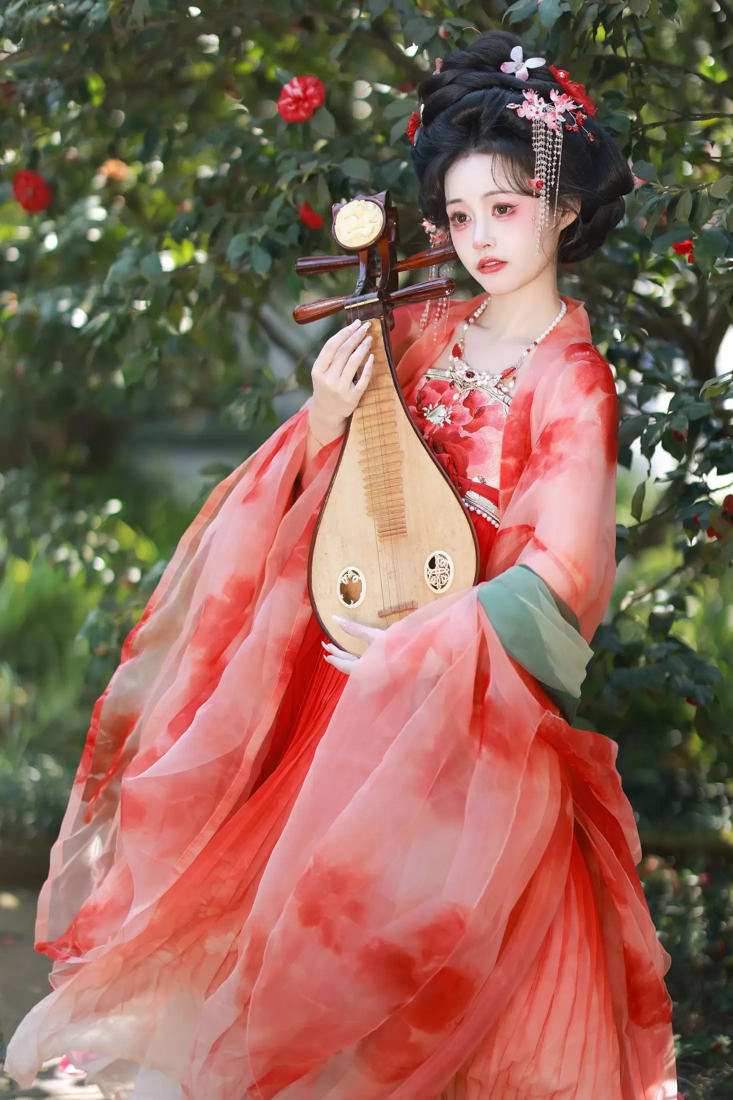 巧巧ya – 《山茶语录》[14P] - 秀人网免费无水印在线套图写真