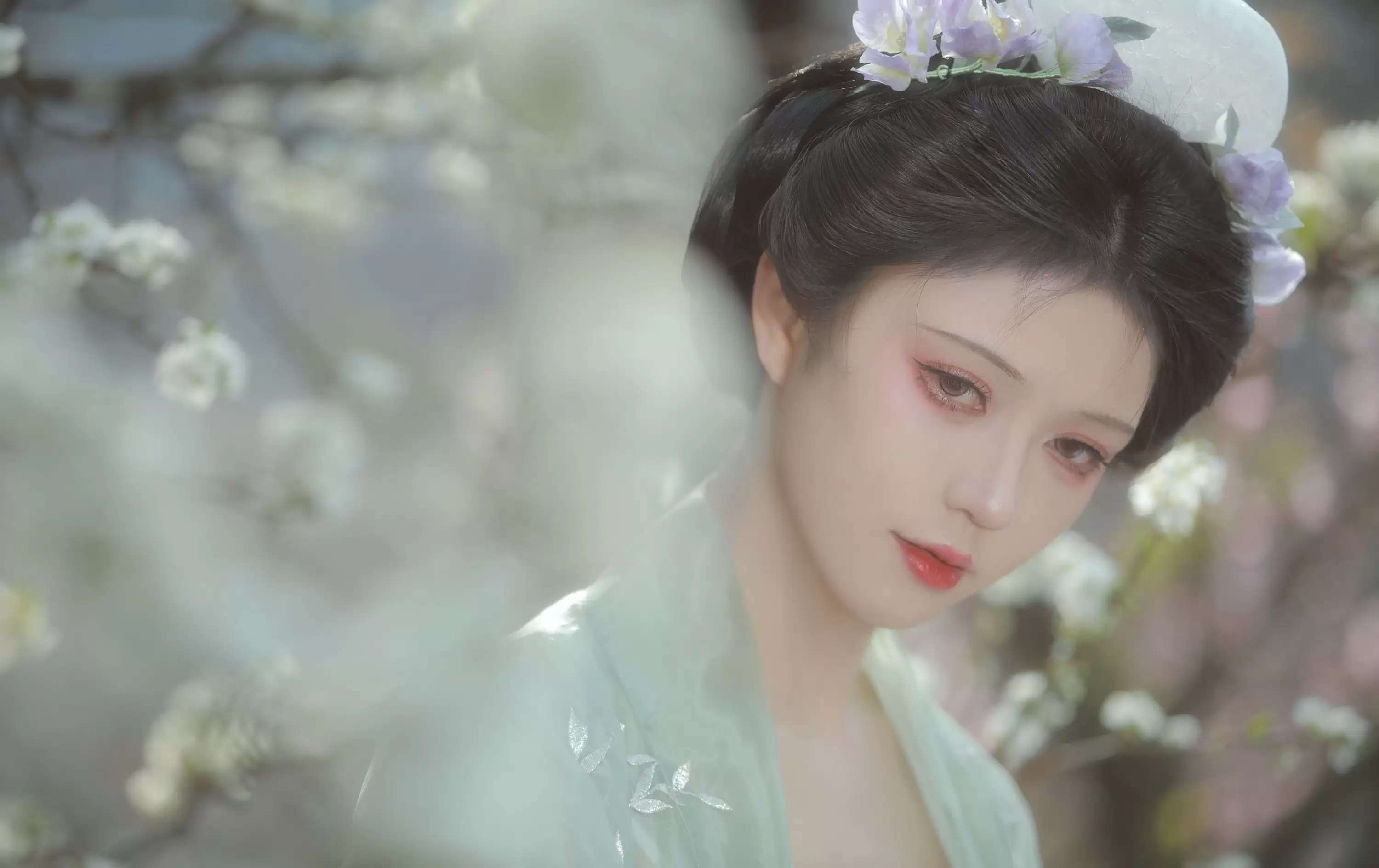 吾岁岁 – 《春山如黛草如烟》[22P] - 秀人网免费无水印在线套图写真