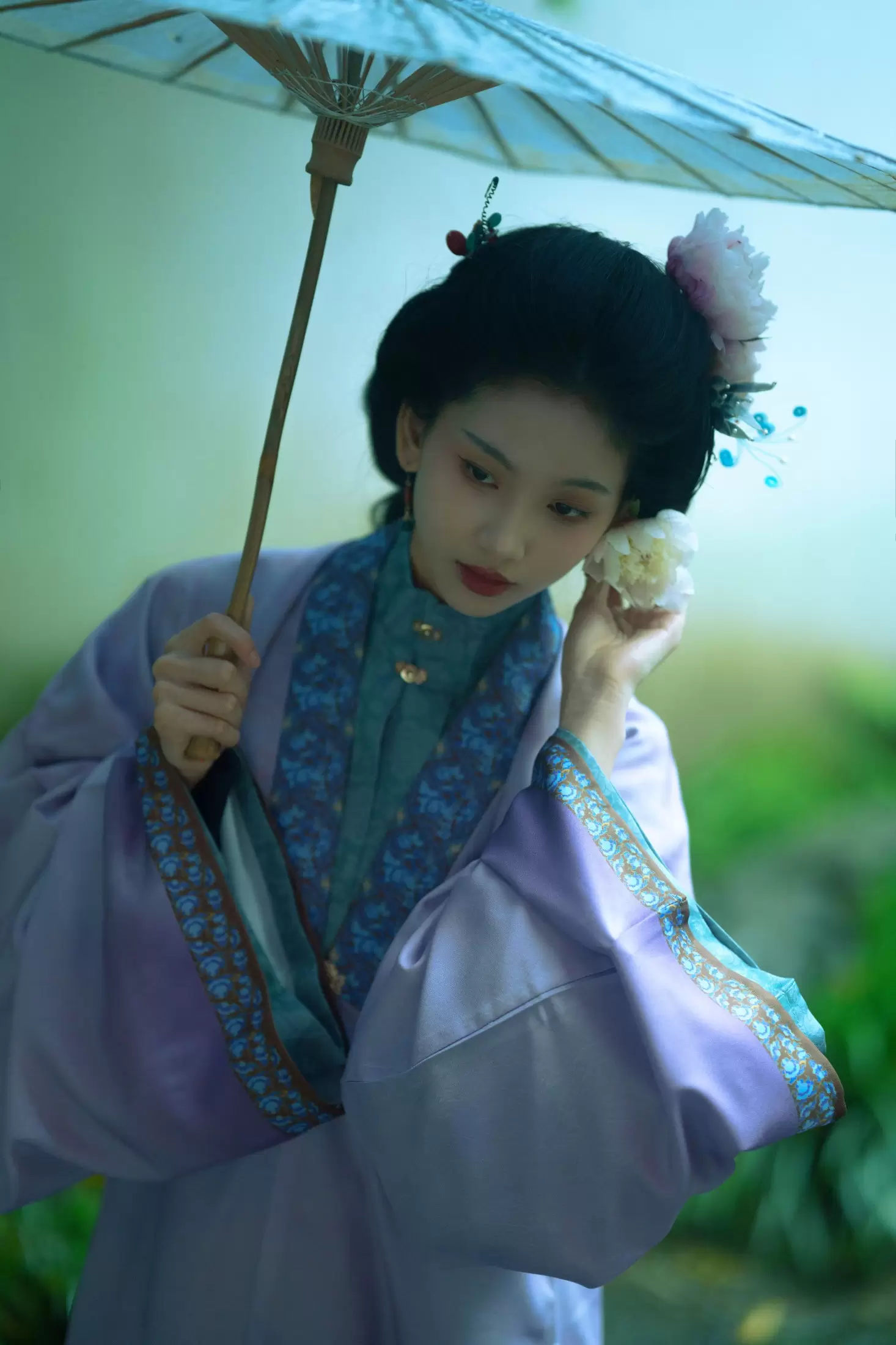 二一芝 – 《暮云合璧》[21P] - 秀人网免费无水印在线套图写真