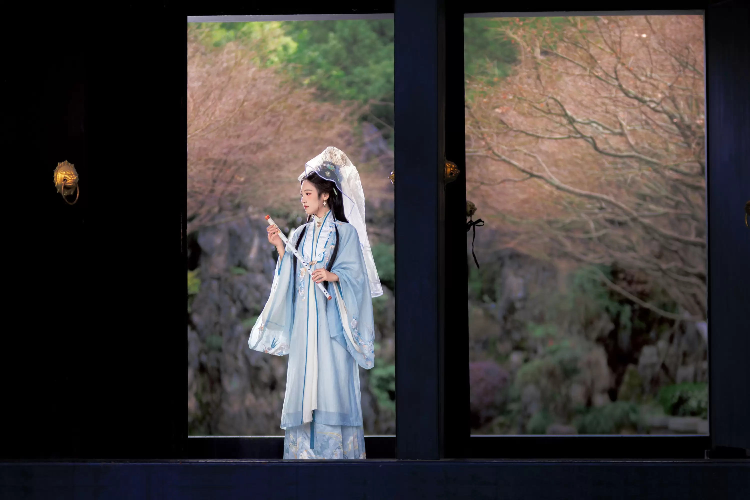 小洪 – 《栊翠庵・妙玉》[27P] - 秀人网免费无水印在线套图写真