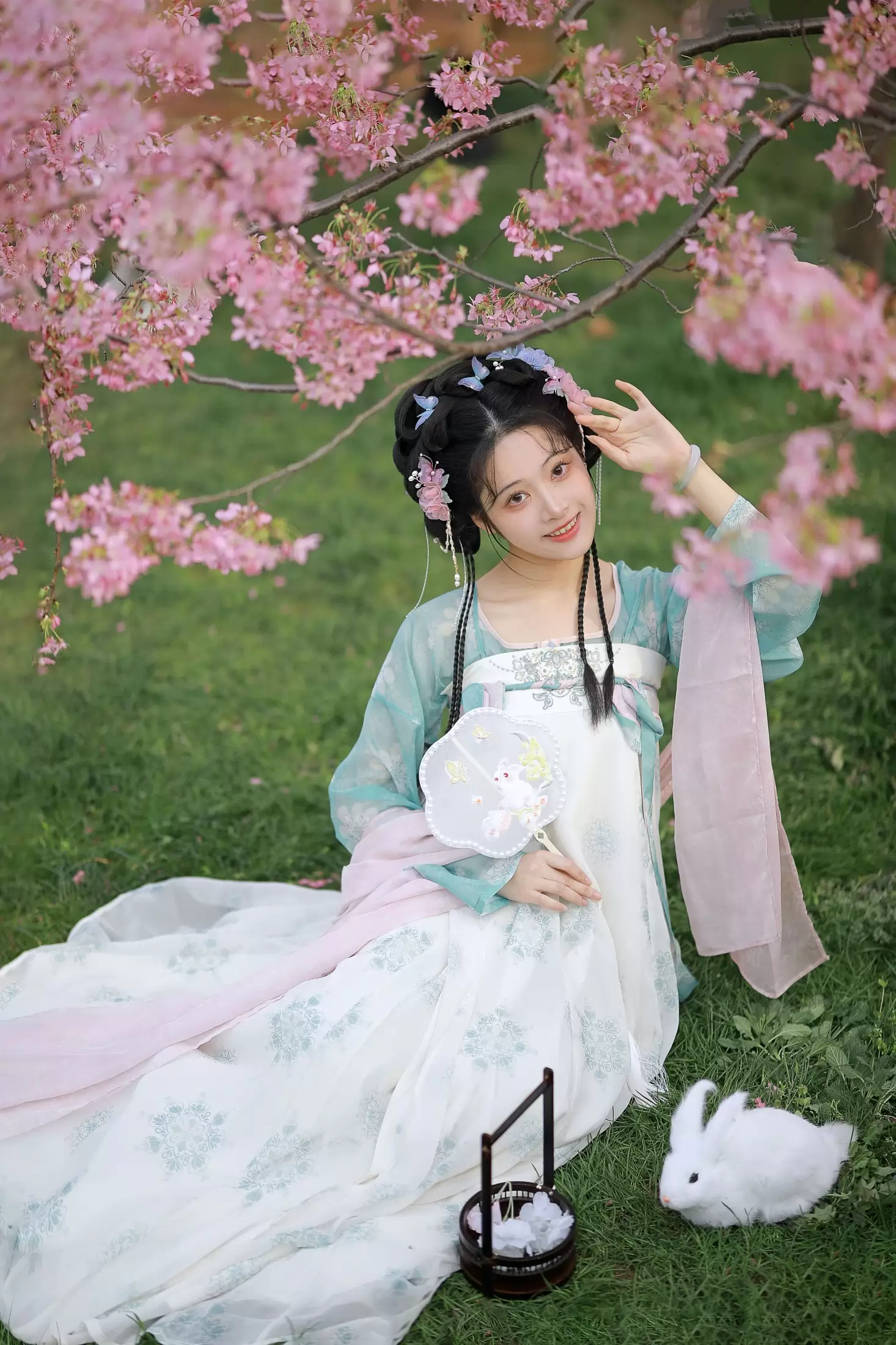 绵绵思远道 – 《樱花少女》[15P] - 秀人网免费无水印在线套图写真