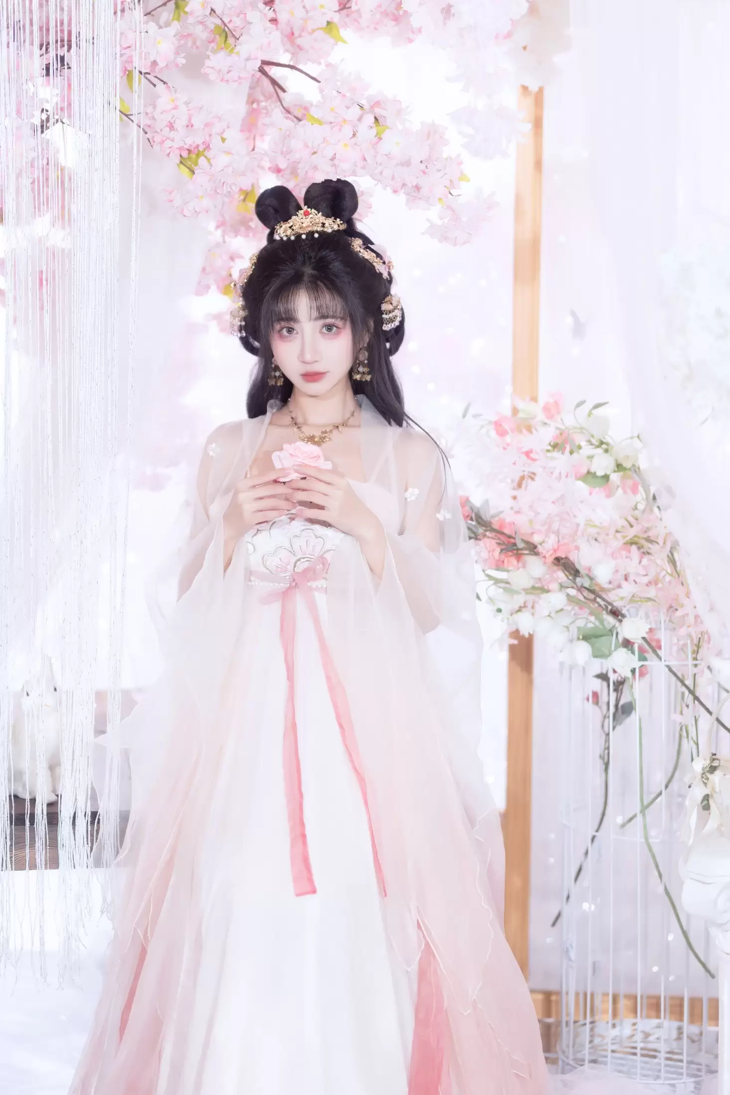 绮罗生的小苏苏 – 《樱絮辞》[23P] - 秀人网免费无水印在线套图写真